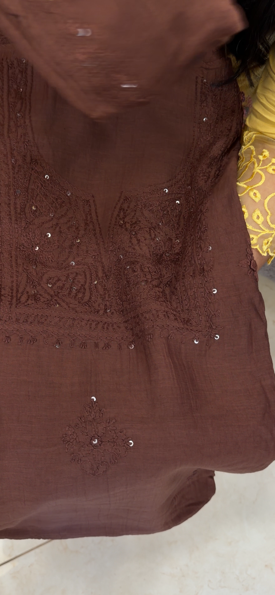 CHIKANKARI UNSTITCHED SALWAR SUITS - NUWA - 2338