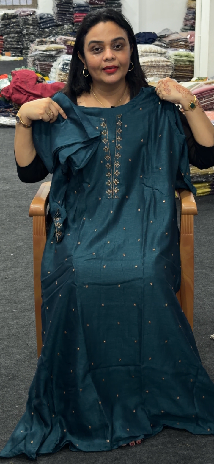 SEMI RAW SILK CO-ORDS SETS - NUWA-1251