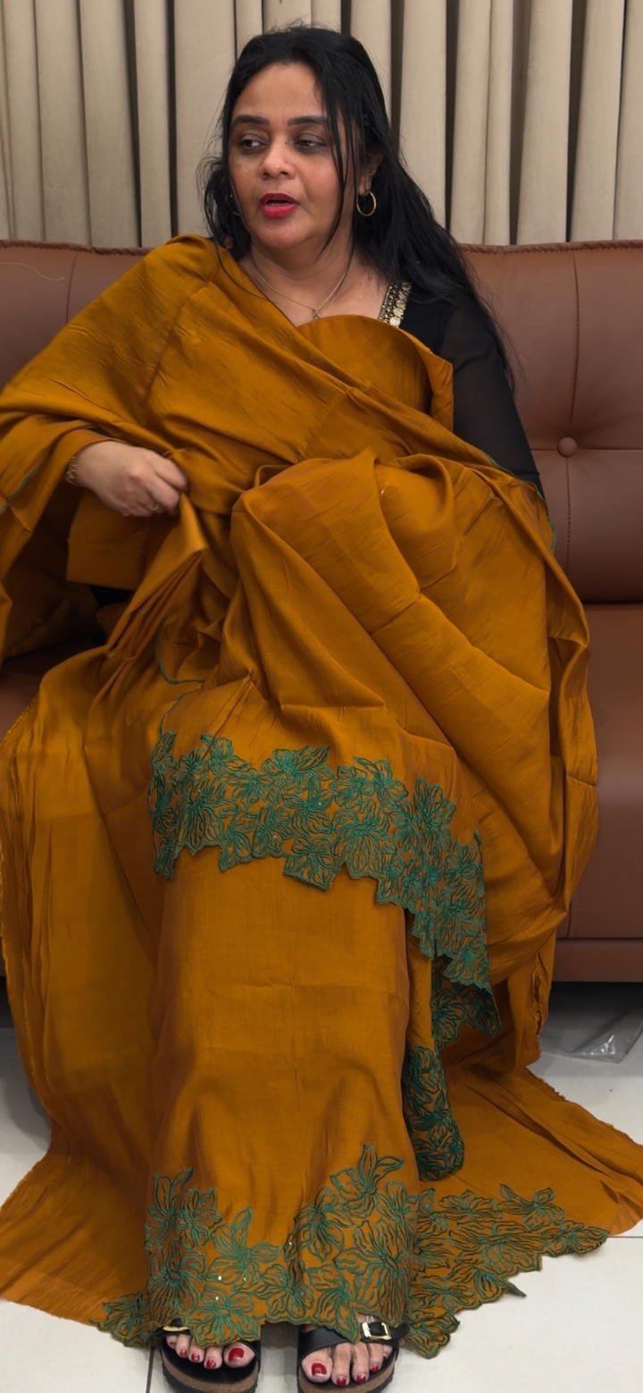 MUL CHANDERI UNSTITCHED SALWAR SUITS - NUWA - 1867