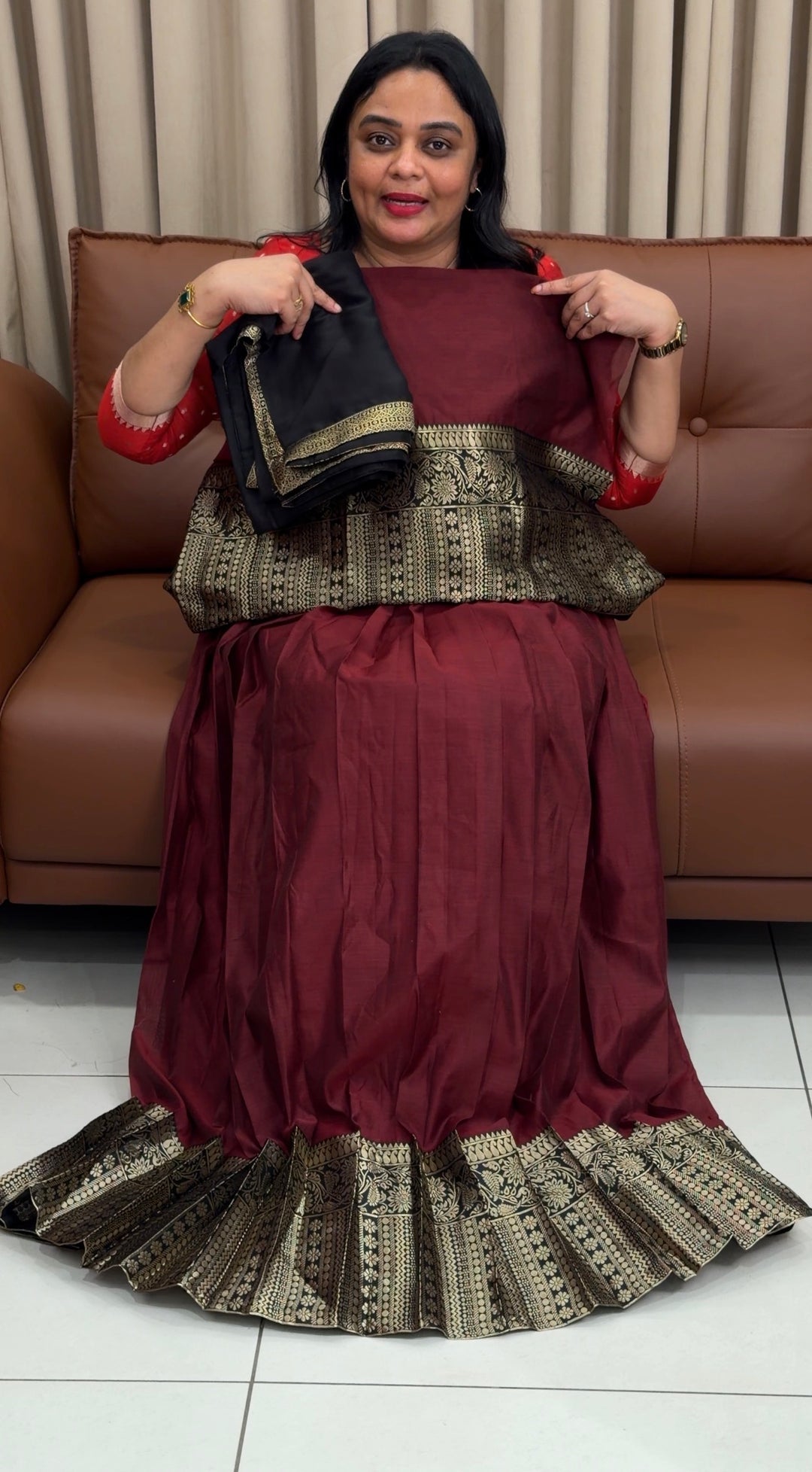 SEMI STITCHED DHAVANI SETS - NUWA-1709