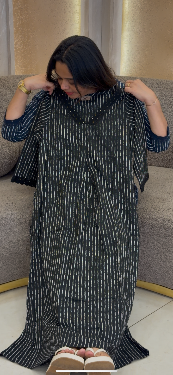 COTTON LONG ALINE TOPS - NUWA - 227