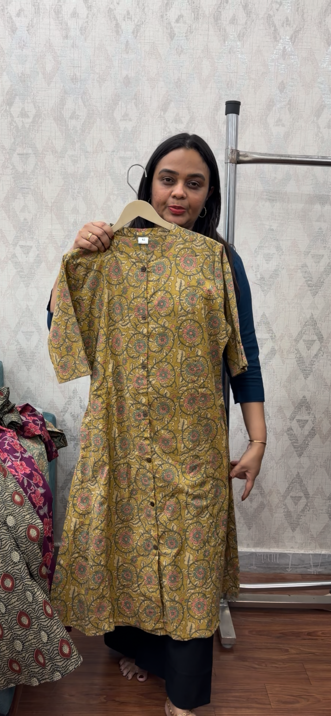 COTTON LONG ALINE TOPS - NUWA - 716