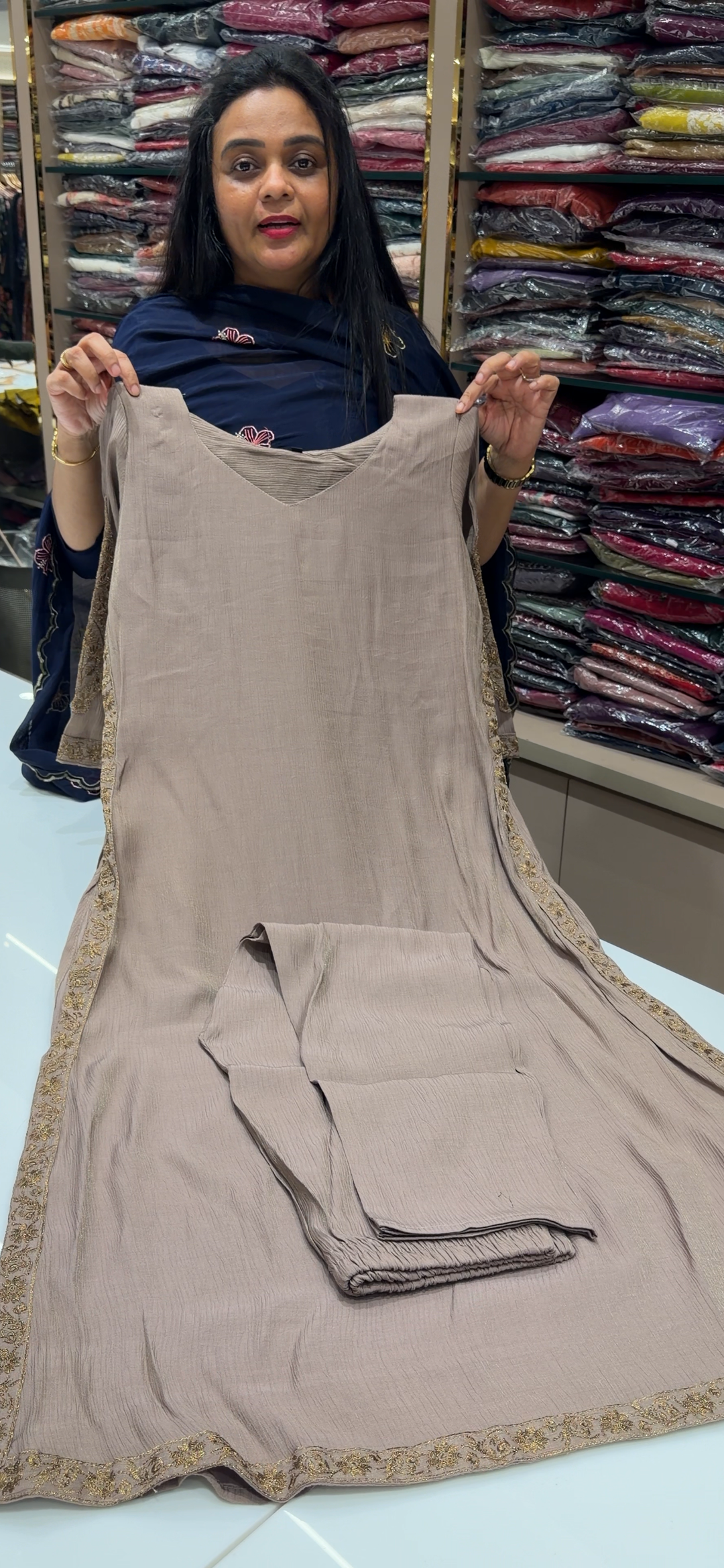 CRUSHED FENDI TOP AND BOTTOM - NUWA - 1992