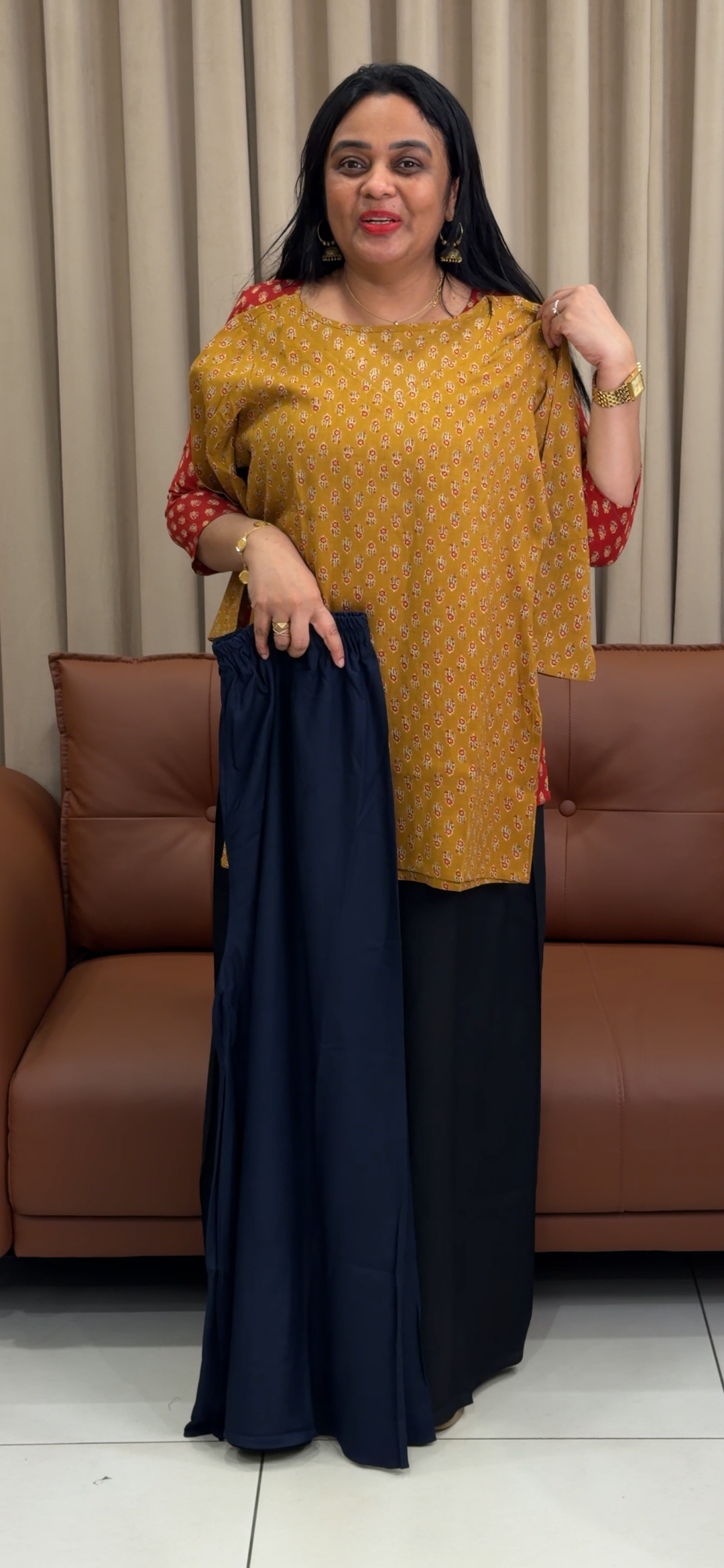 IN-HOUSE PRINTED SHORT TOP AND BOTTOM - NUWA -2378