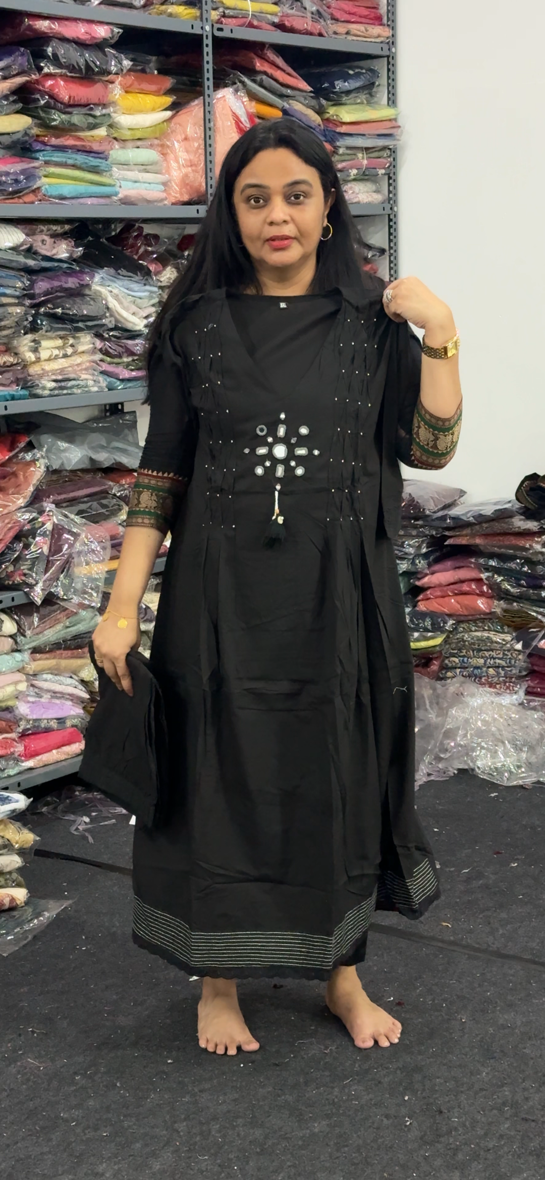 OFFER SALE COTTON TOP, BOTTOM AND DUPATTA - NUWA - 2365