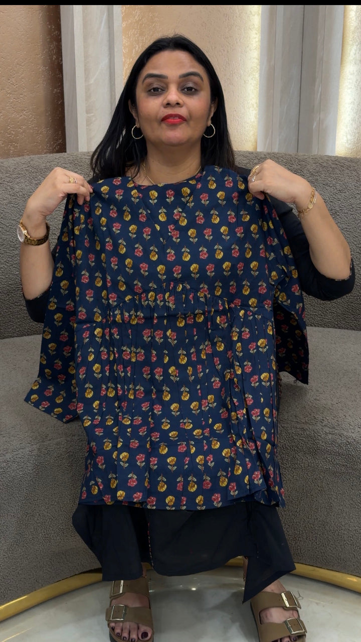 PRINTED SHORT TOPS - NUWA 1096