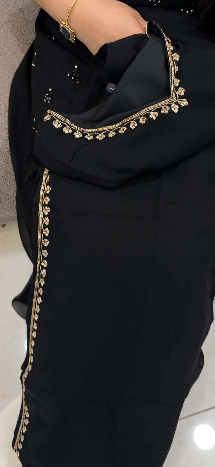 VISCOSE GEORGETTE SLITTED TOPS - NUWA - 2295