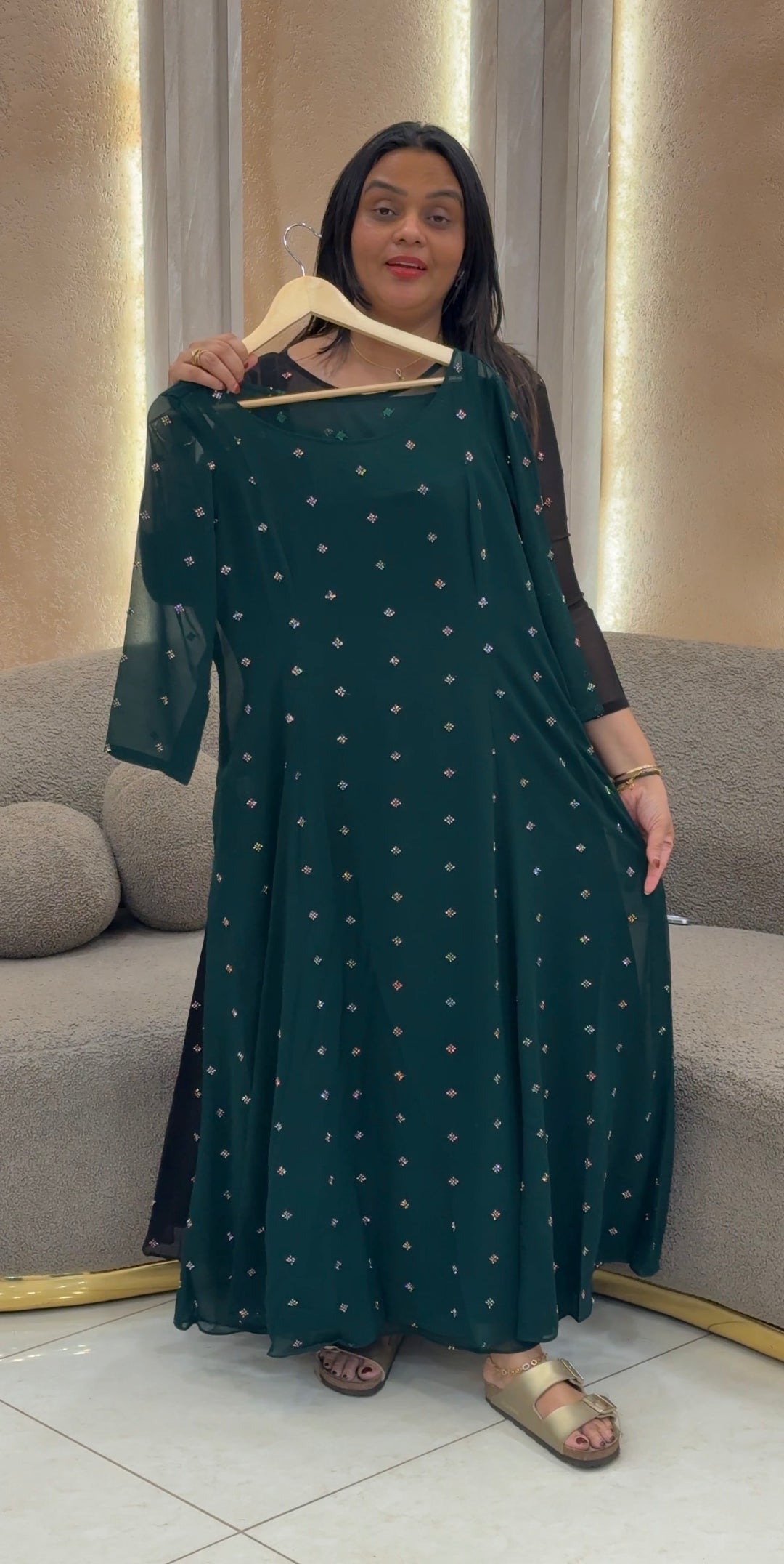 PARTY WEAR ALINE TOPS -NUWA-818