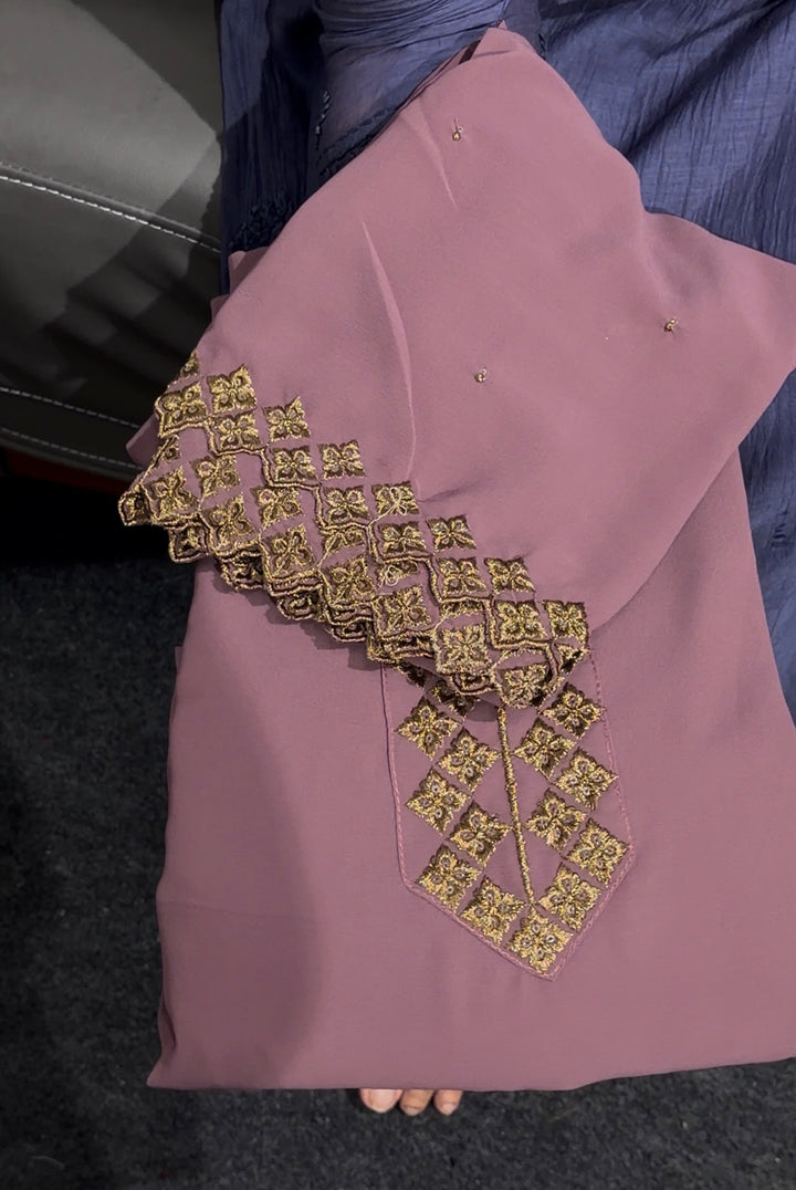 FAUX GEORGETTE UNSTITCHED SALWAR SUITS - NUWA-1966