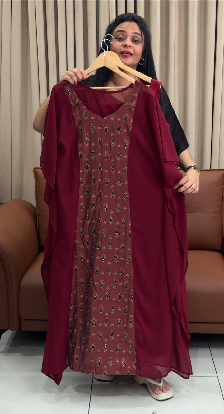 IN-HOUSE HANDWORKED KAFTAN TOPS - IHA 1986