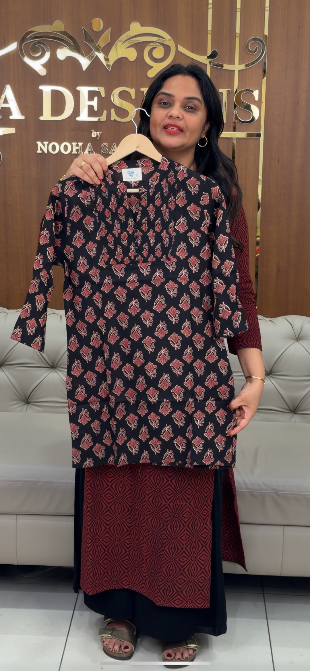 PRINTED SHORT TOPS - NUWA - 399