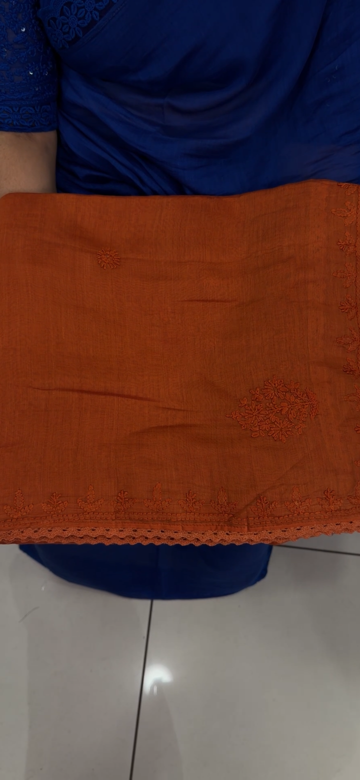 CHIKANKARI SAREES - NUWA-1391