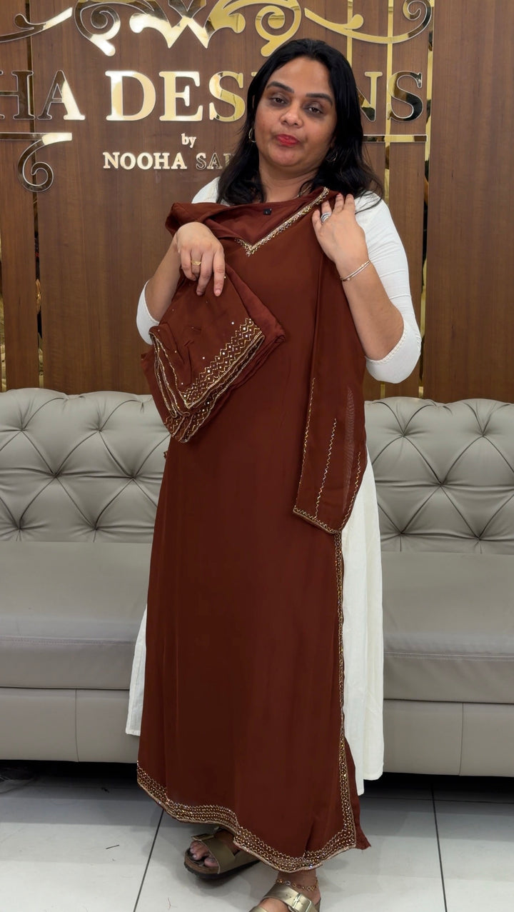 PREMIUM READY TO WEAR TOP,BOTTOM AND DUPATTA - NUWA-536