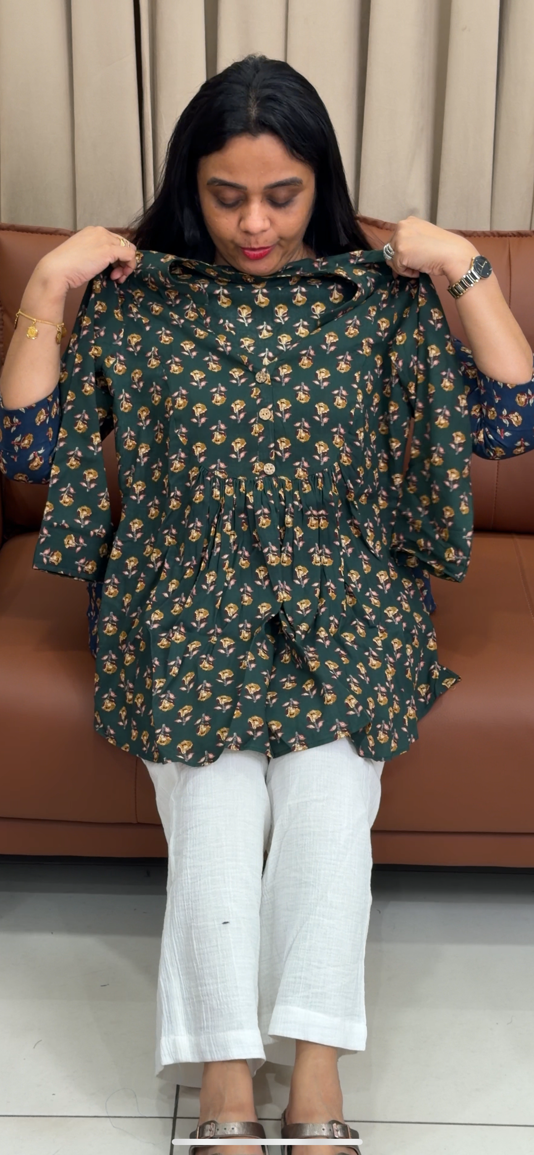 IN-HOUSE COTTON SHORT TOPS - NUWA - 2366