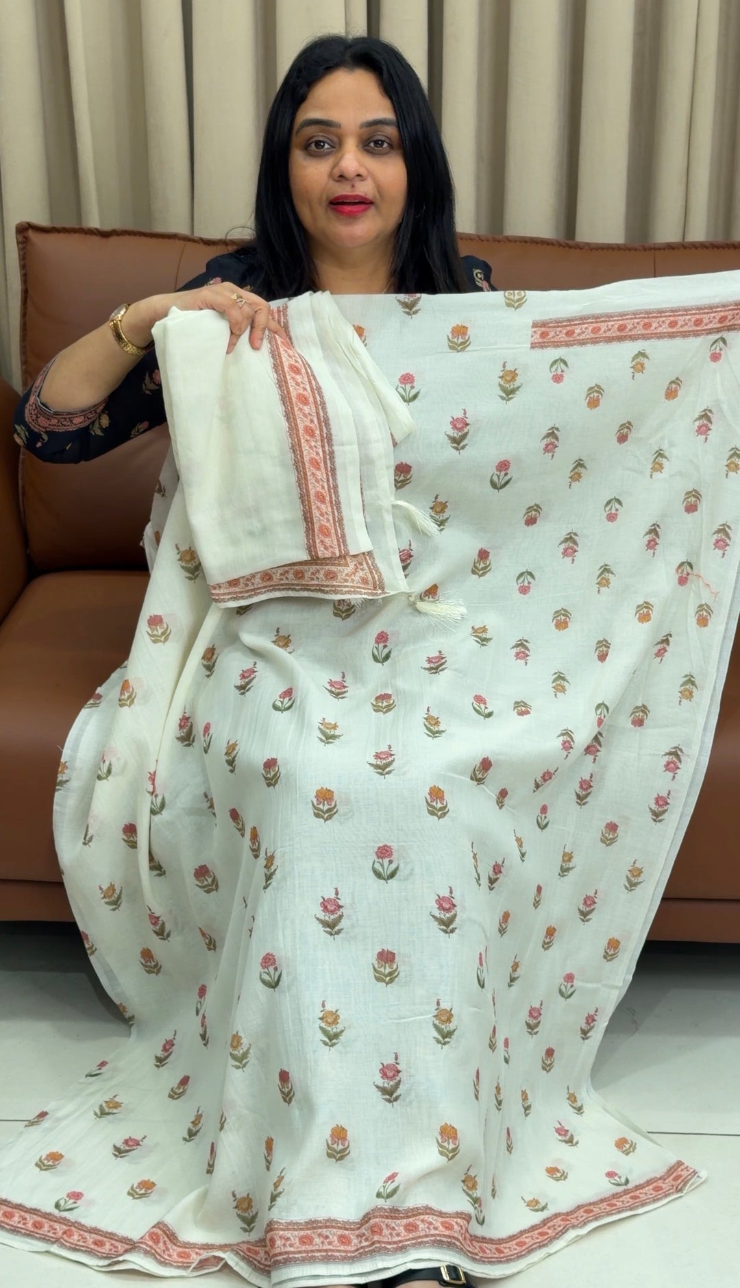 PRINTED MUSLIN UNSTITCHED SALWAR SUITS - NUWA-1568