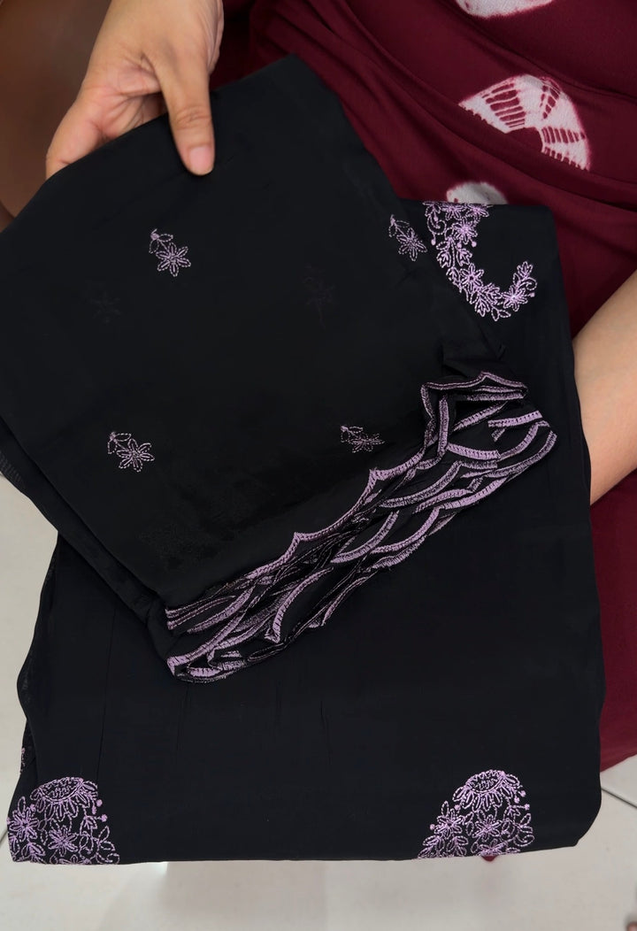 MUL CHANDERI UNSTITCHED SALWAR SUITS - NUWA-1948