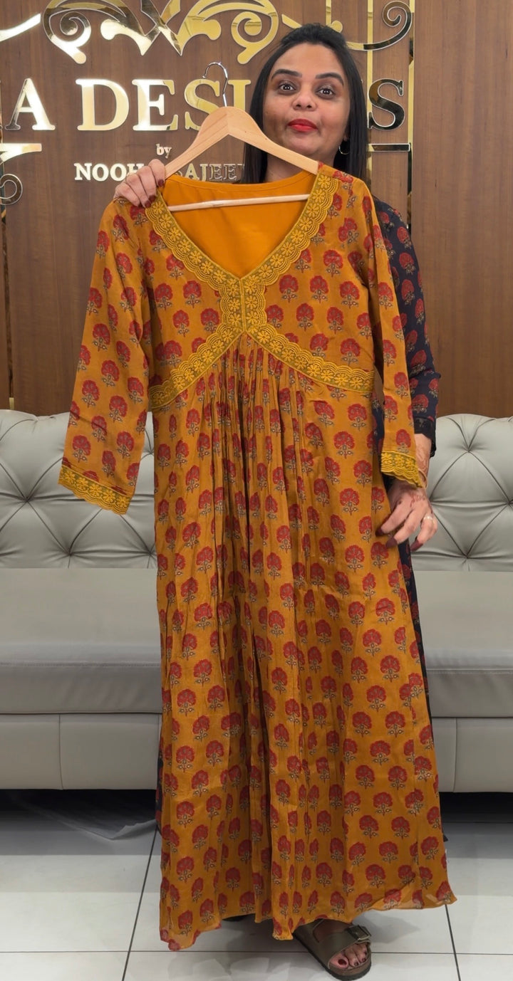 PRINTED CHINON ALINE TOPS - NUWA-624