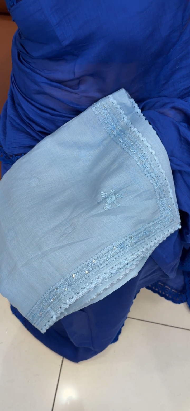 CHIKANKARI SAREES - NUWA-1391