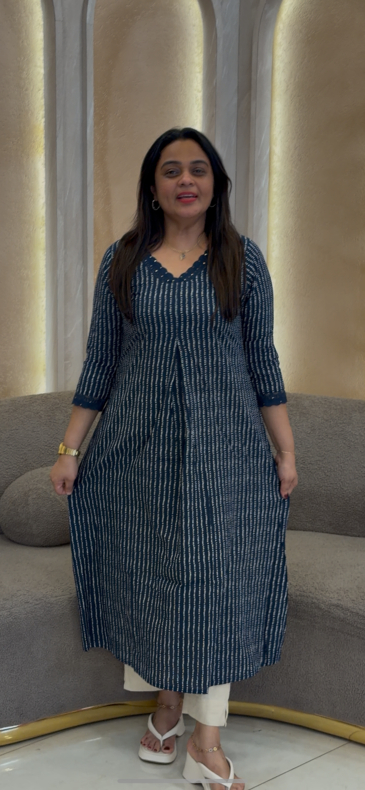 COTTON LONG ALINE TOPS - NUWA - 227