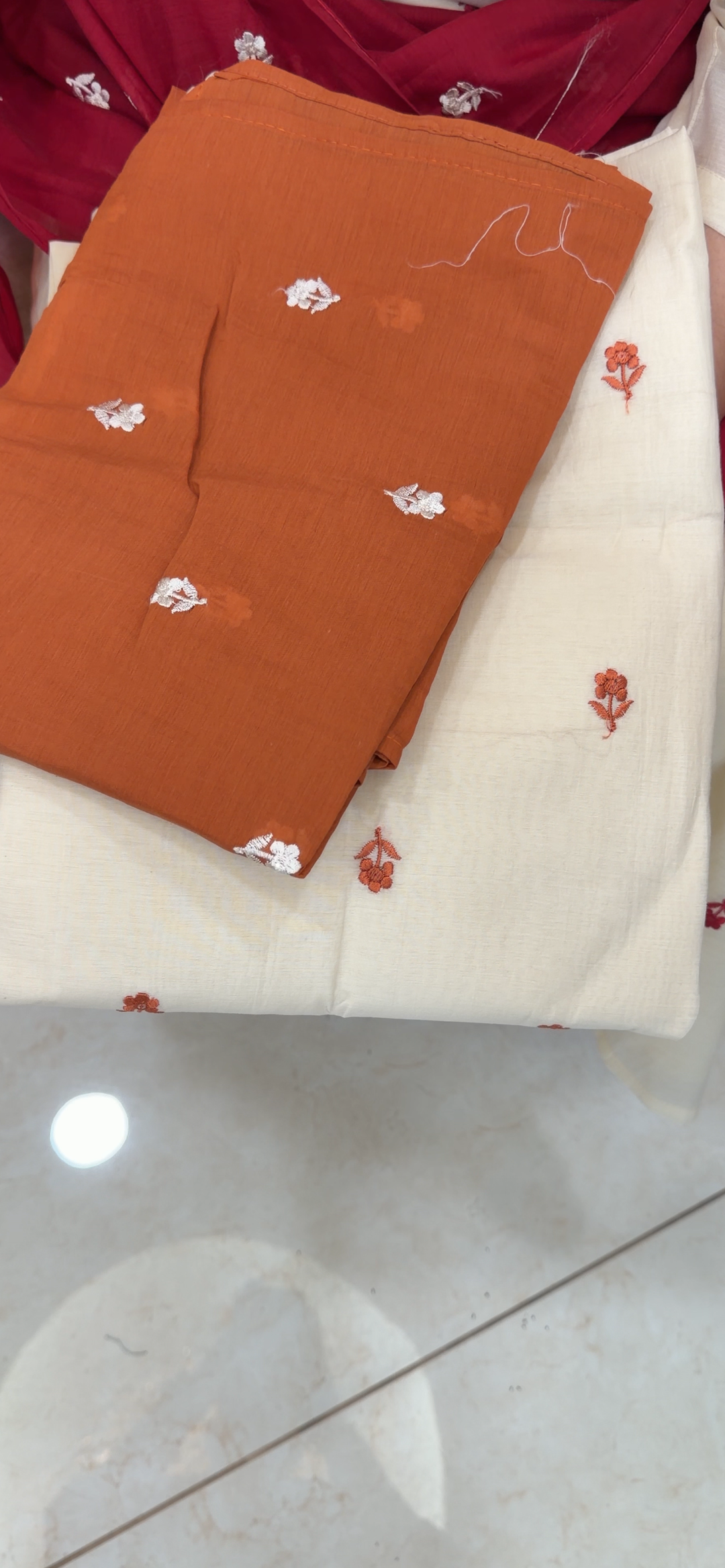 MALAI CHANDERI UNSTITCHED SALWAR SUITS - NUWA - 1660