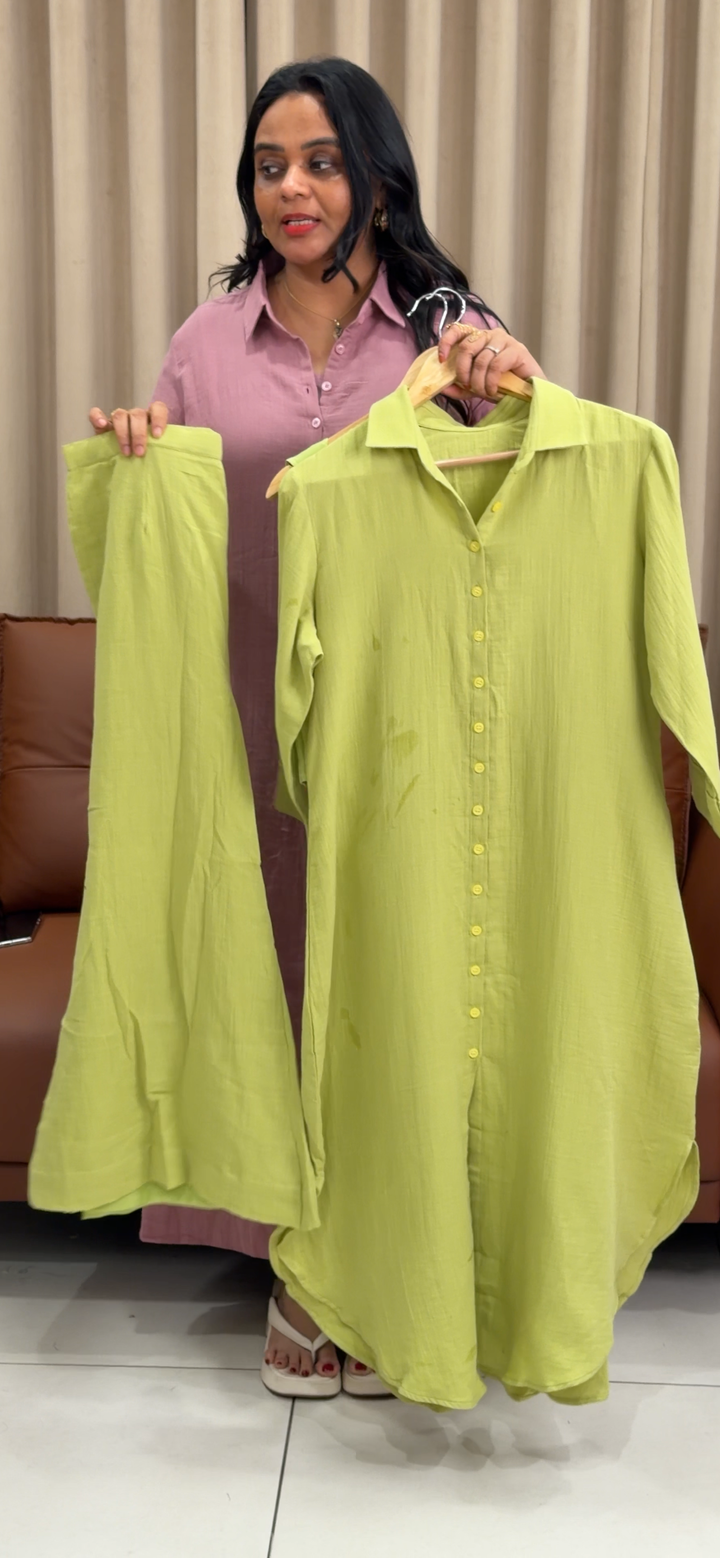IN-HOUSE COTTON CO-ORDS SETS - NUWA - 1428