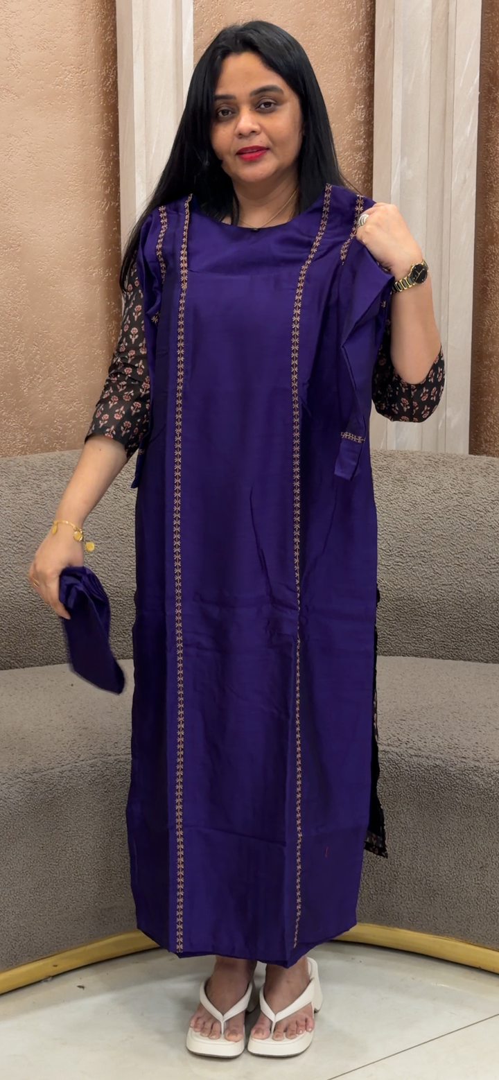 OFFER SALE SLUB SILK CO-ORD SETS - NUWA - 2355