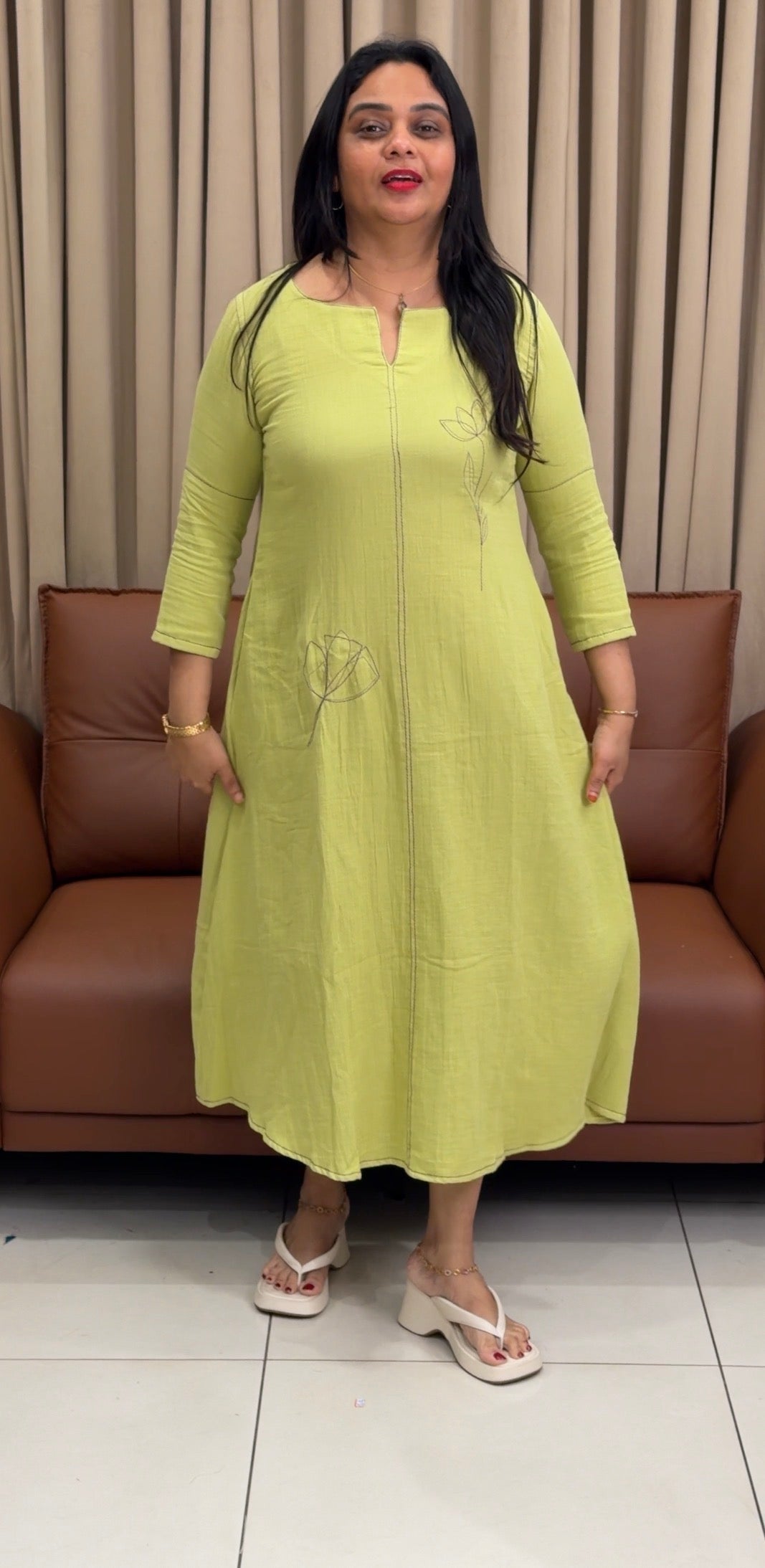 IN-HOUSE COTTON TUNIC TOPS - NUWA-1531