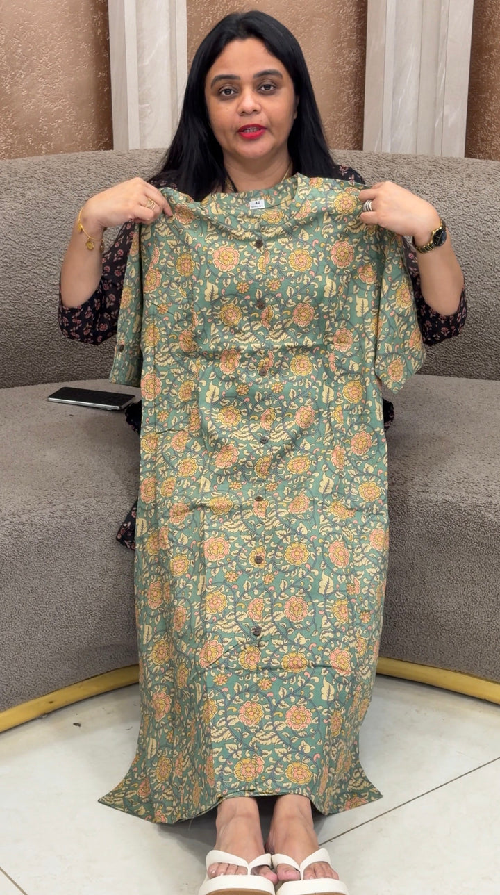 PRINTED TUNIC TOPS - NUWA-2343