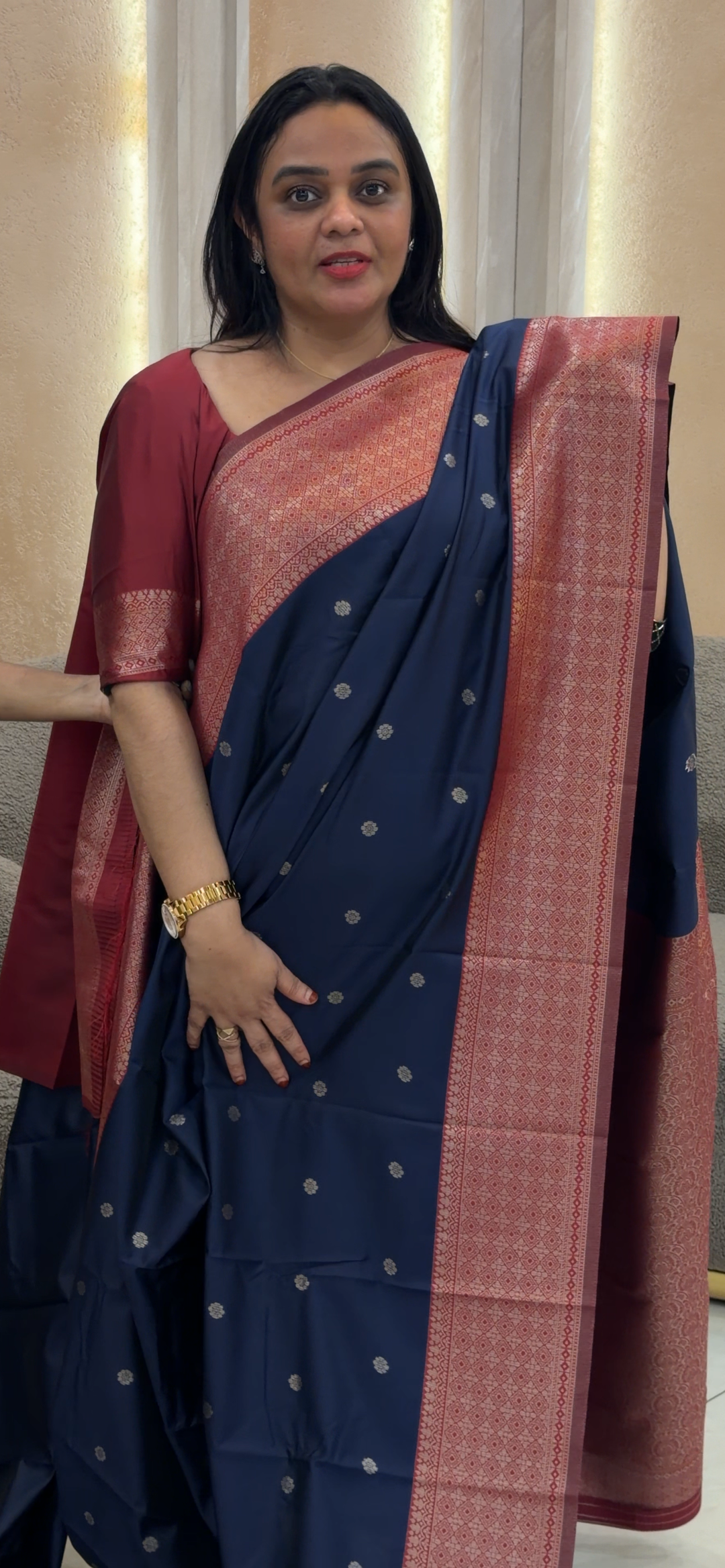 SEMI SILK SAREES - NUWA-884