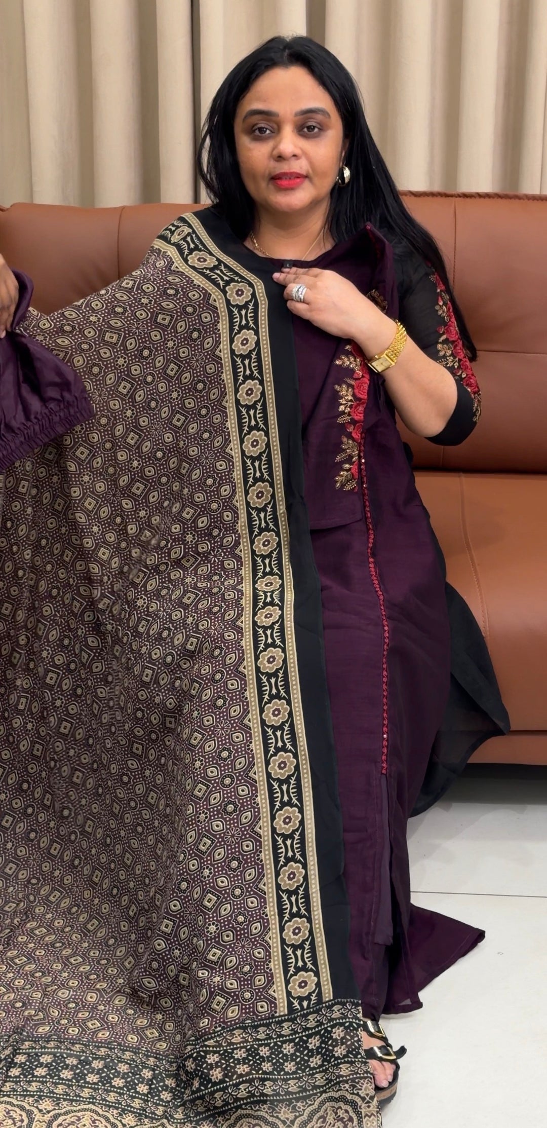 READY TO WEAR  TOP,BOTTOM AND DUPATTA - NUWA-2183