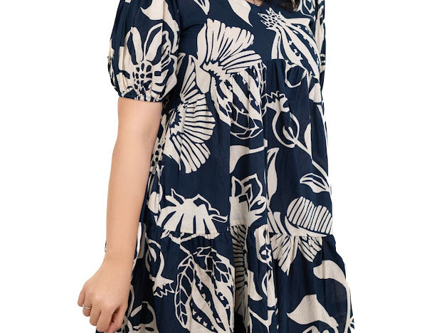 PRINTED COTTON FROCKS - NUWA - 021