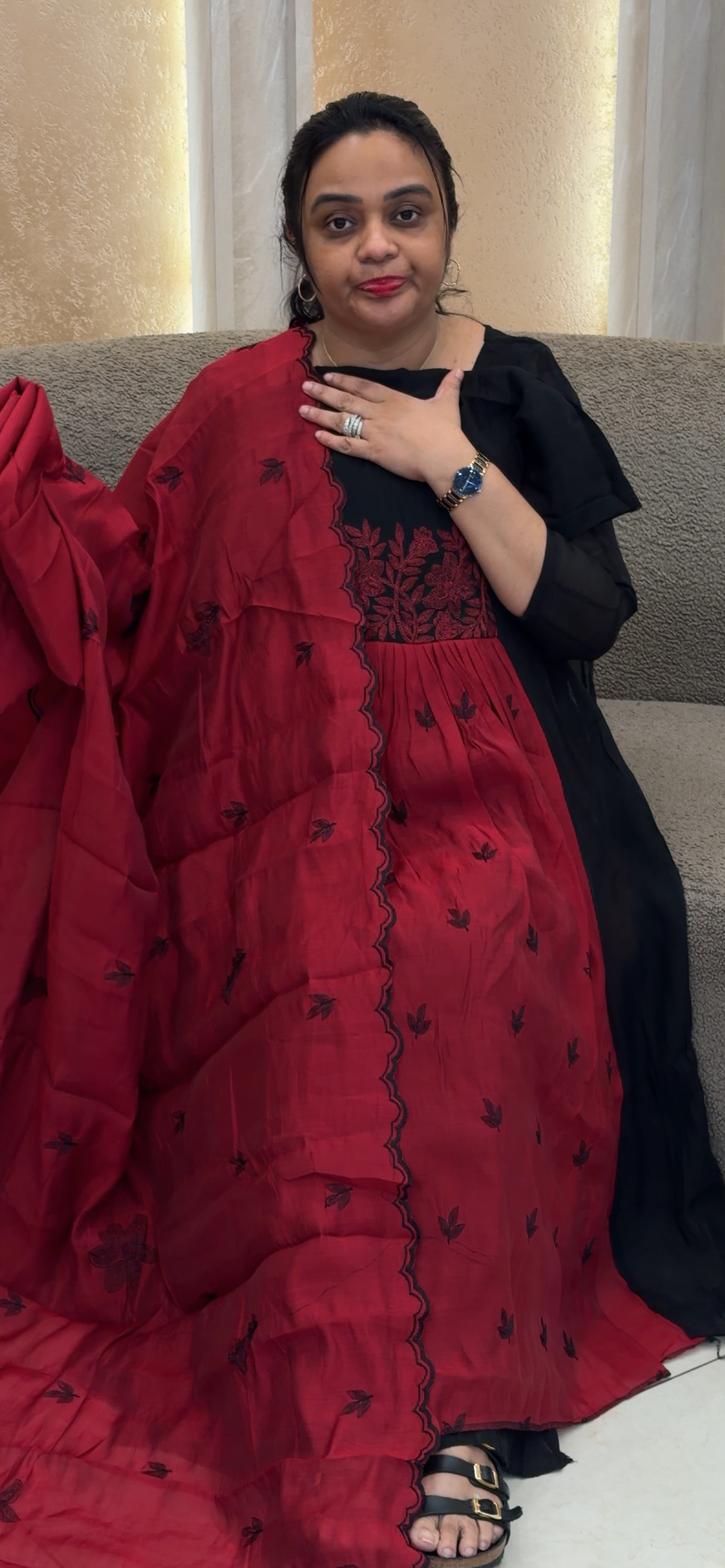 SEMI STITCHED SALWARA SUITS - NUWA - 2014