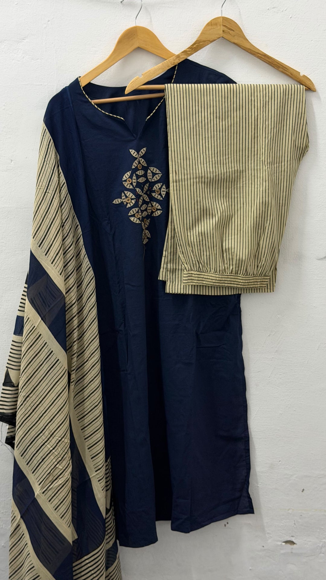 COTTON TOP, BOTTOM AND DUPATTA - NUWA - 2518