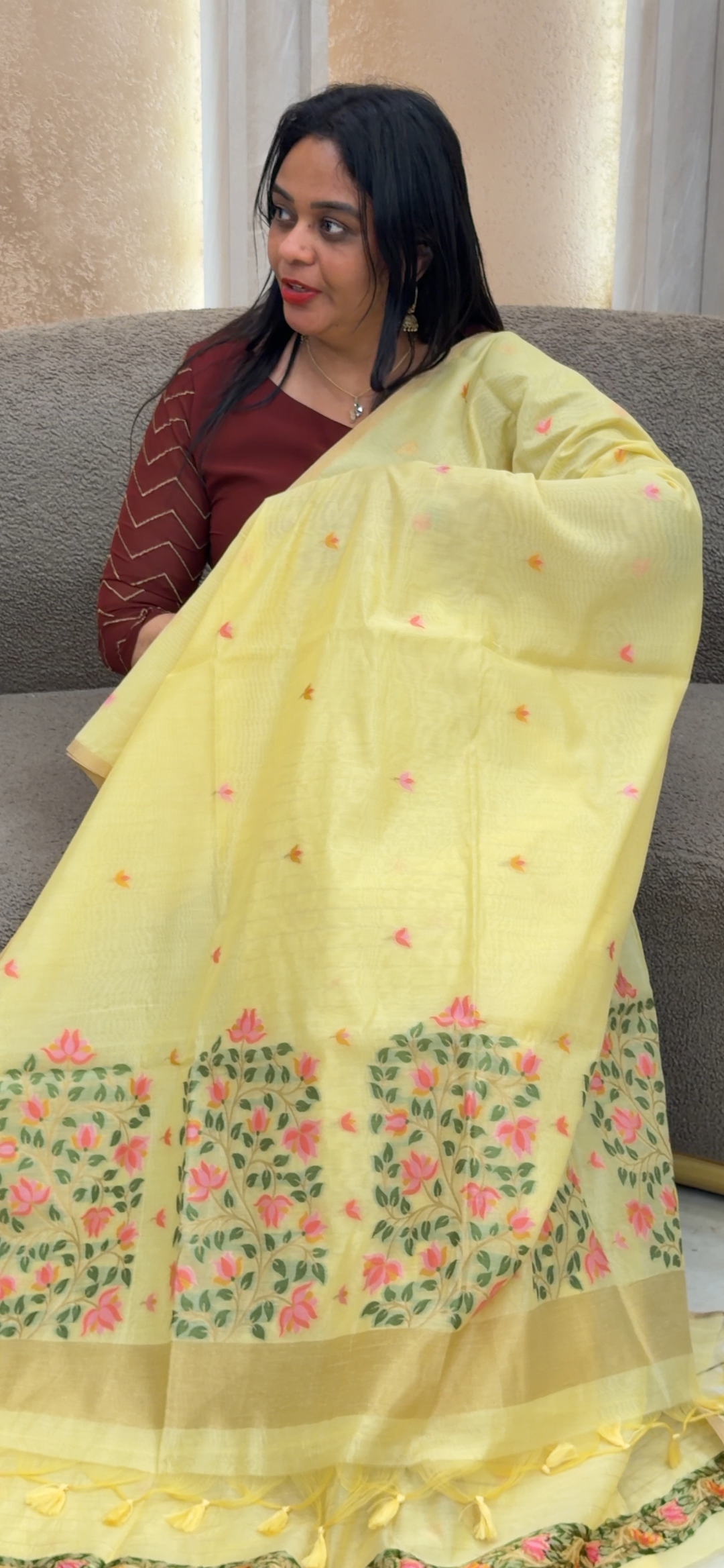 JAMDANI SAREES - NUWA - 1499