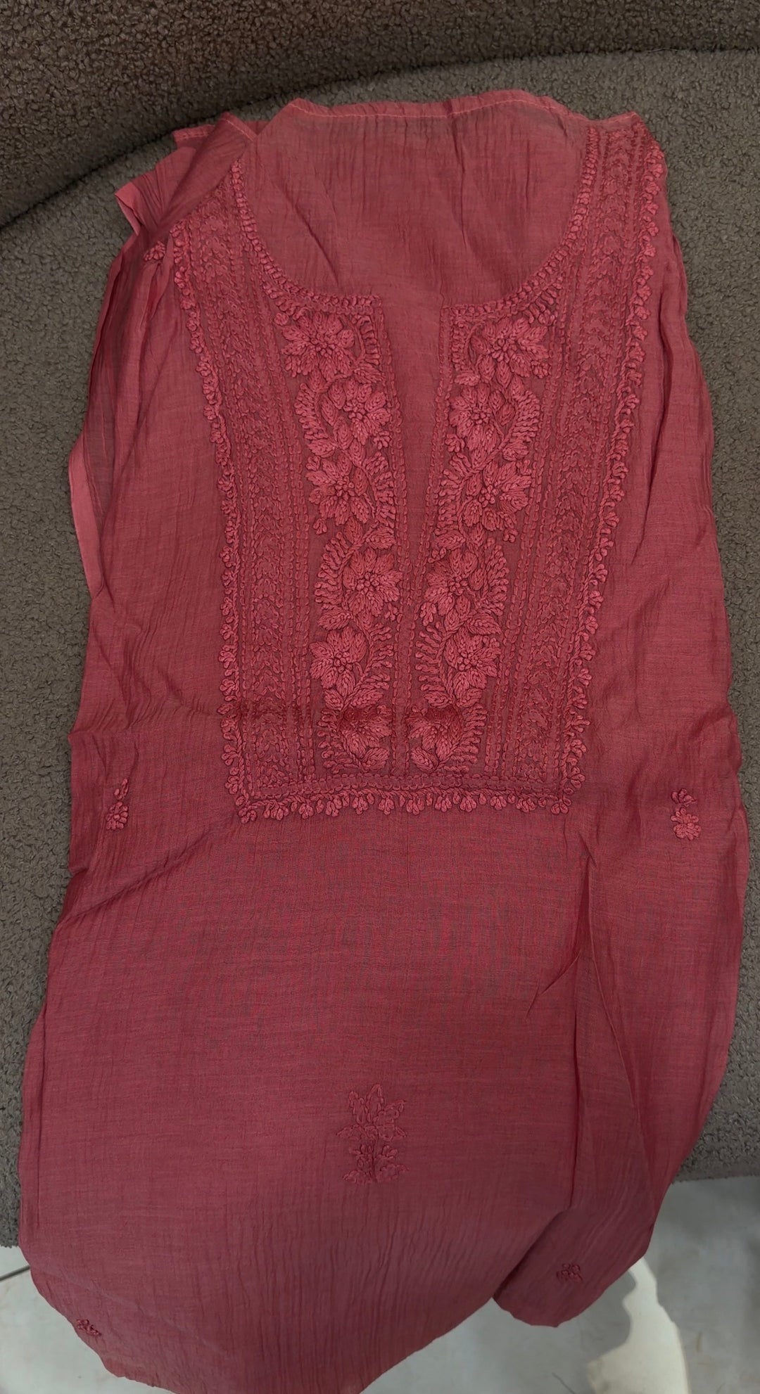 LUCKNOWI CHIKANKARI UNSTITCHED SALWAR SUITS - NUWA-1282