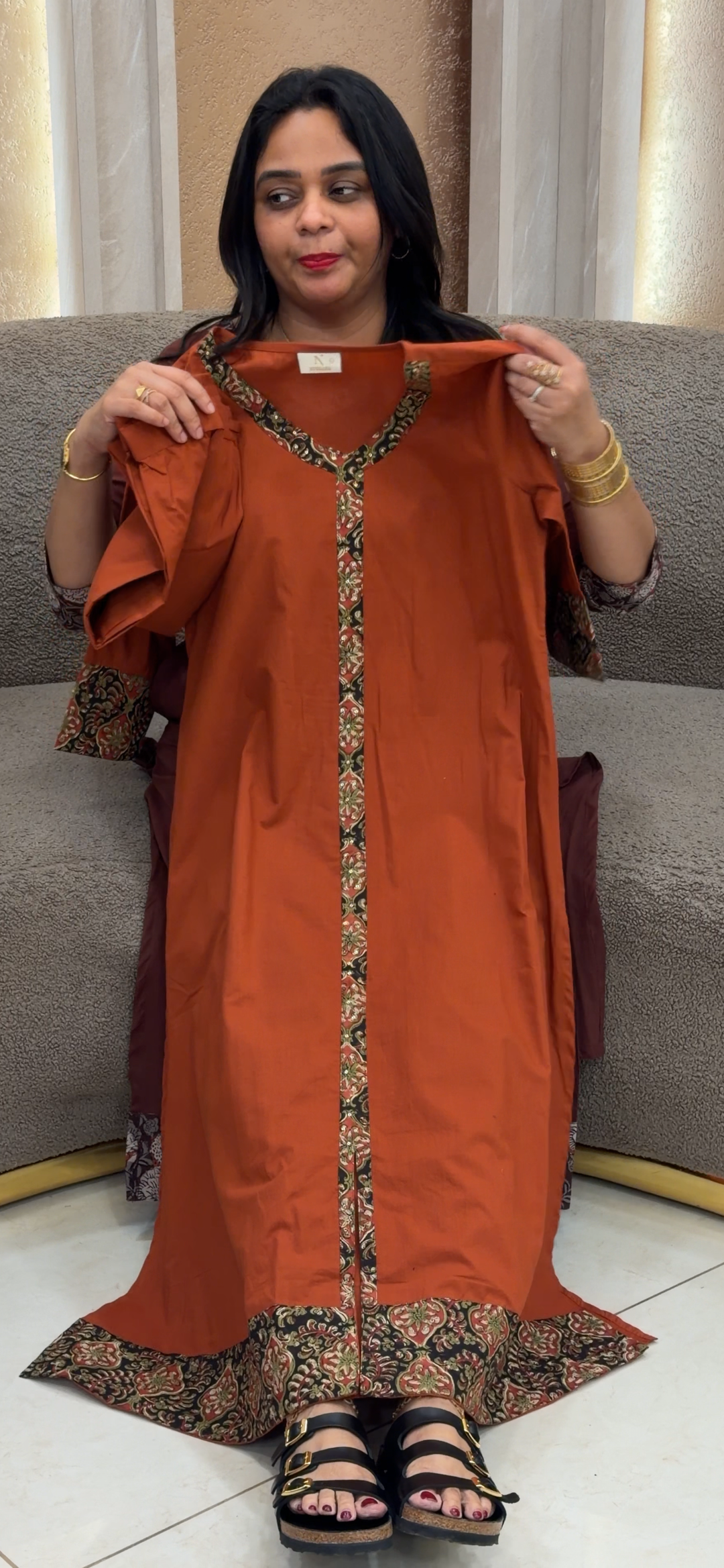 COTTON LONG CO-ORDS SETS - NUWA -  1630