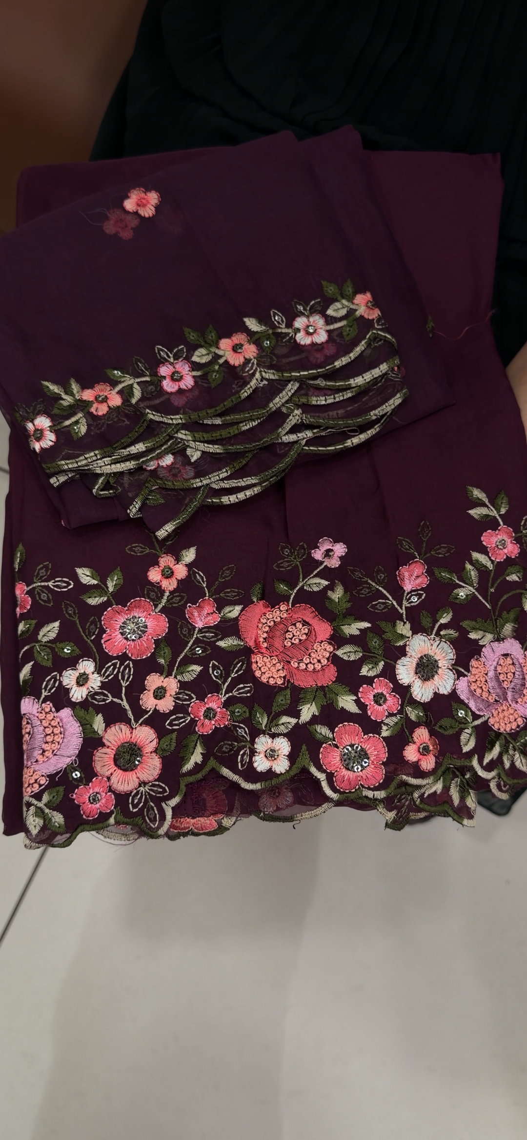 SOFT ORGANZA UNSTITCHED SALWAR SUITS - NUWA - 1892