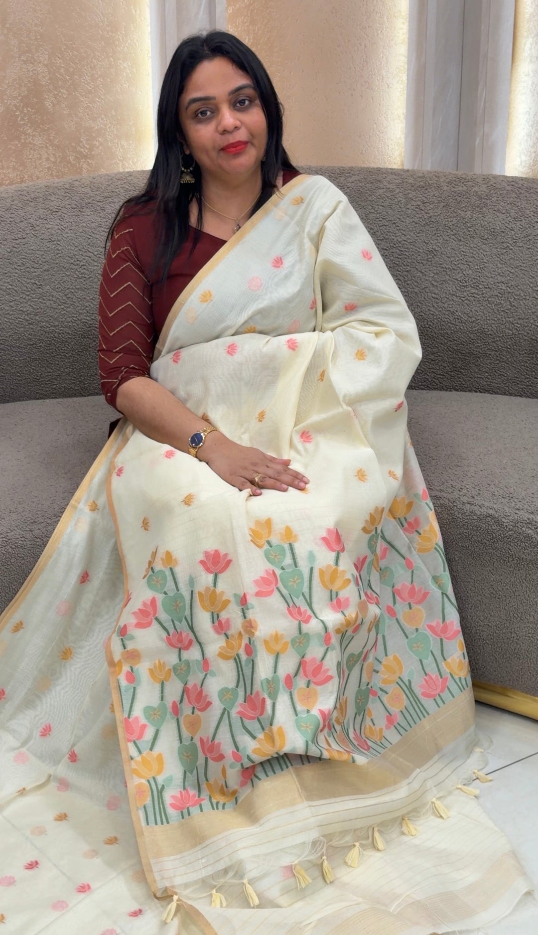 JAMDANI SAREES - NUWA-1467