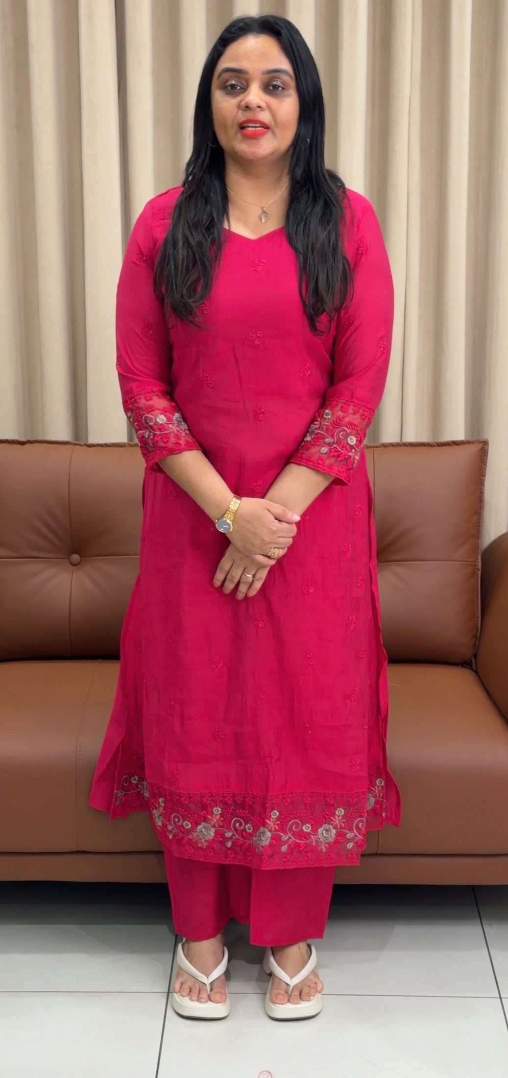 MALAI CHANDERI CO-ORDS SETS - NUWA-1415