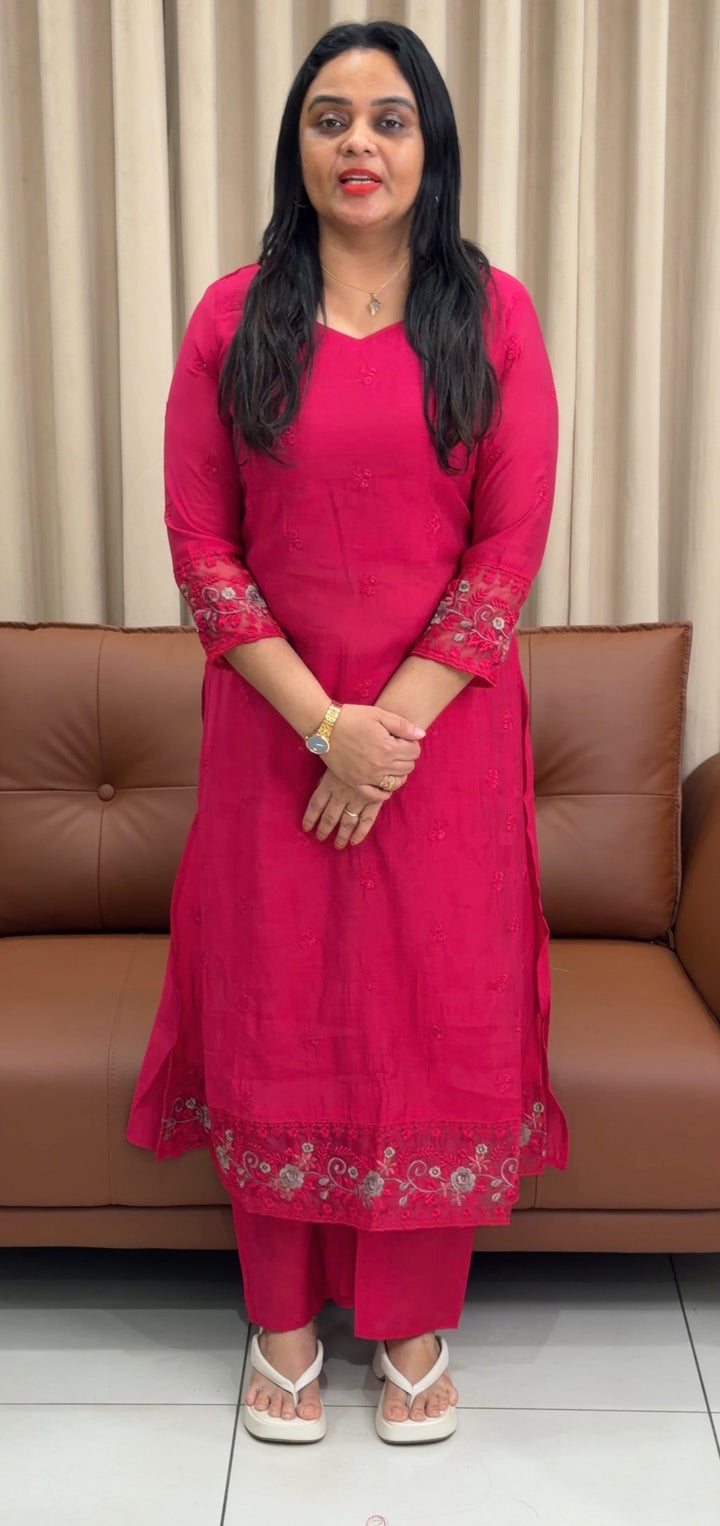 MALAI CHANDERI CO-ORDS SETS - NUWA-1415