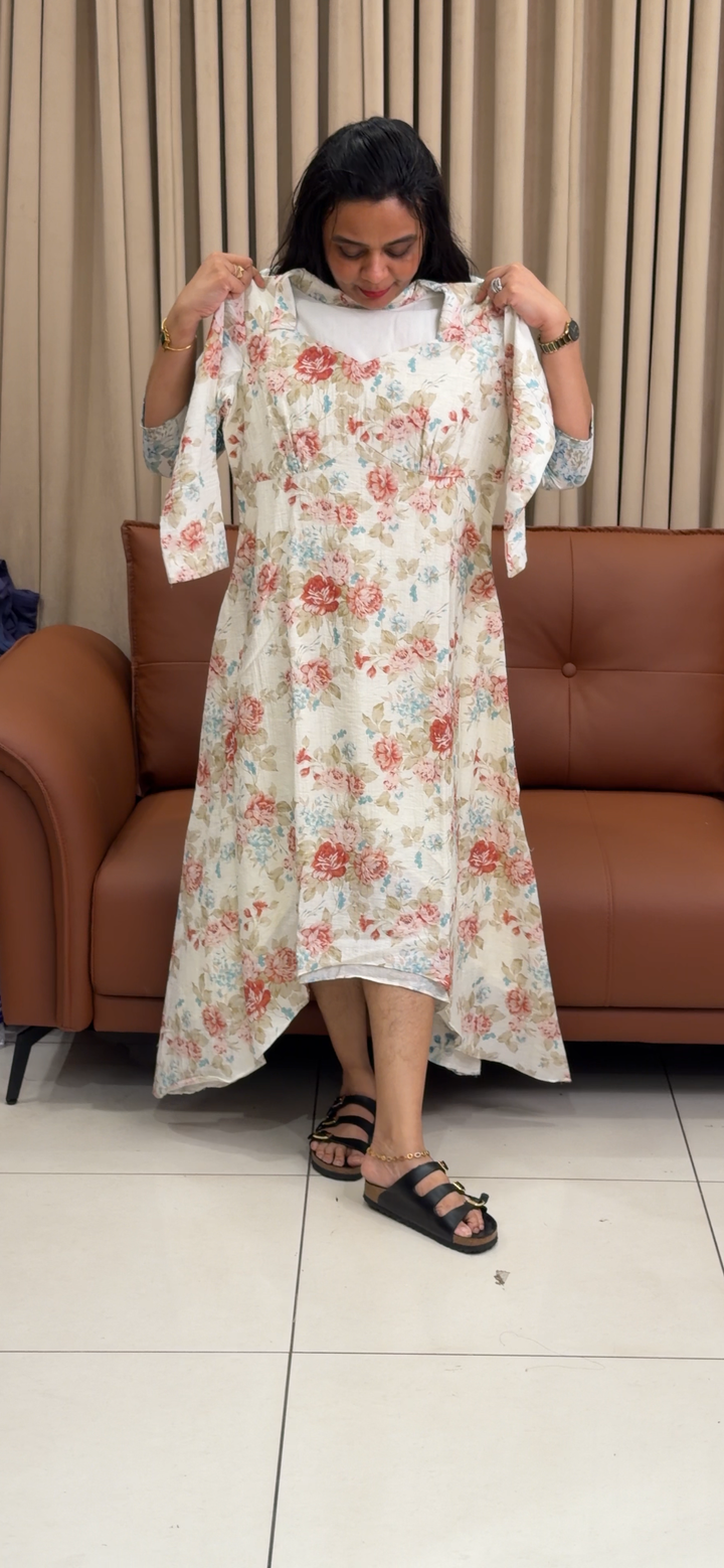 DESIGNER PRINED FROCKS - NUWA - 1977
