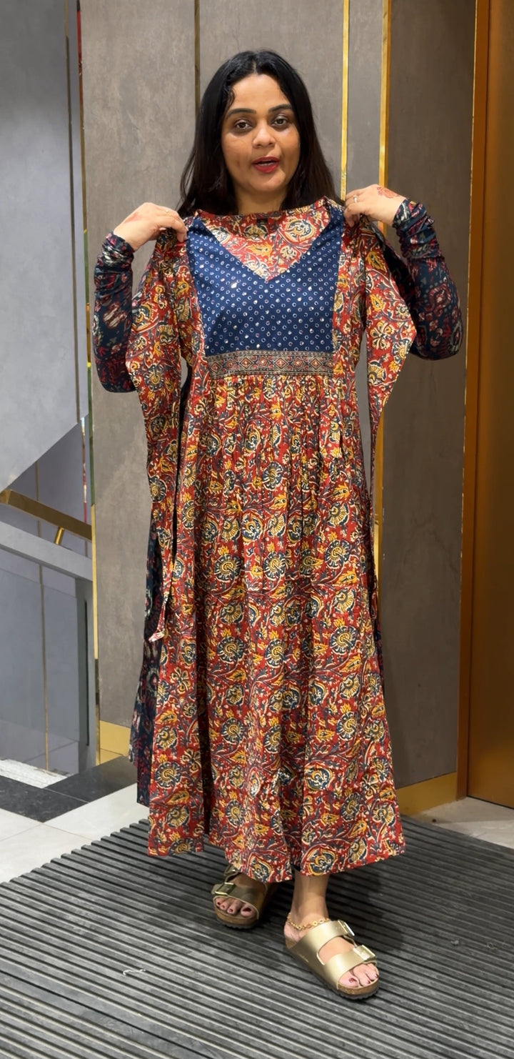 PRINTED ALINE TOPS - NUWA-279