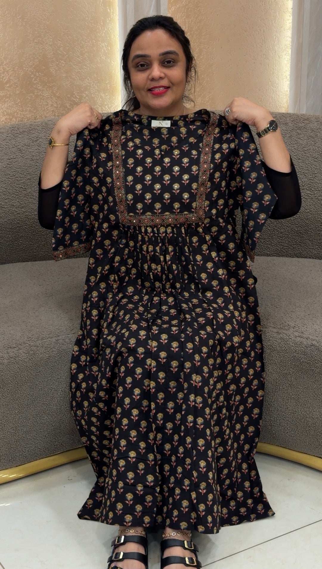 COTTON PRINTED TOPS - NNUWA-2016