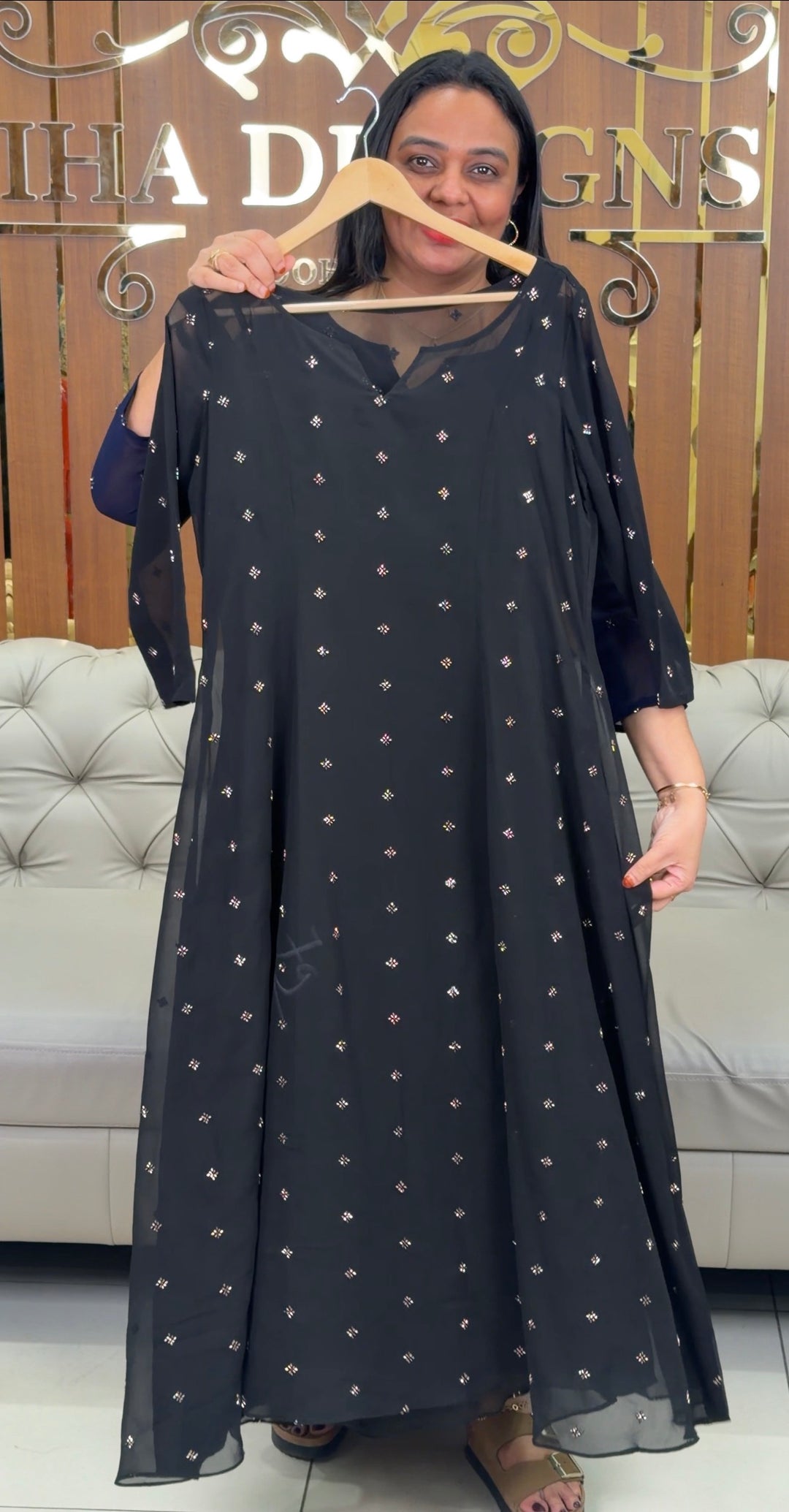 SEMI PARTY WEAR ALINE TOPS - NUWA-1957