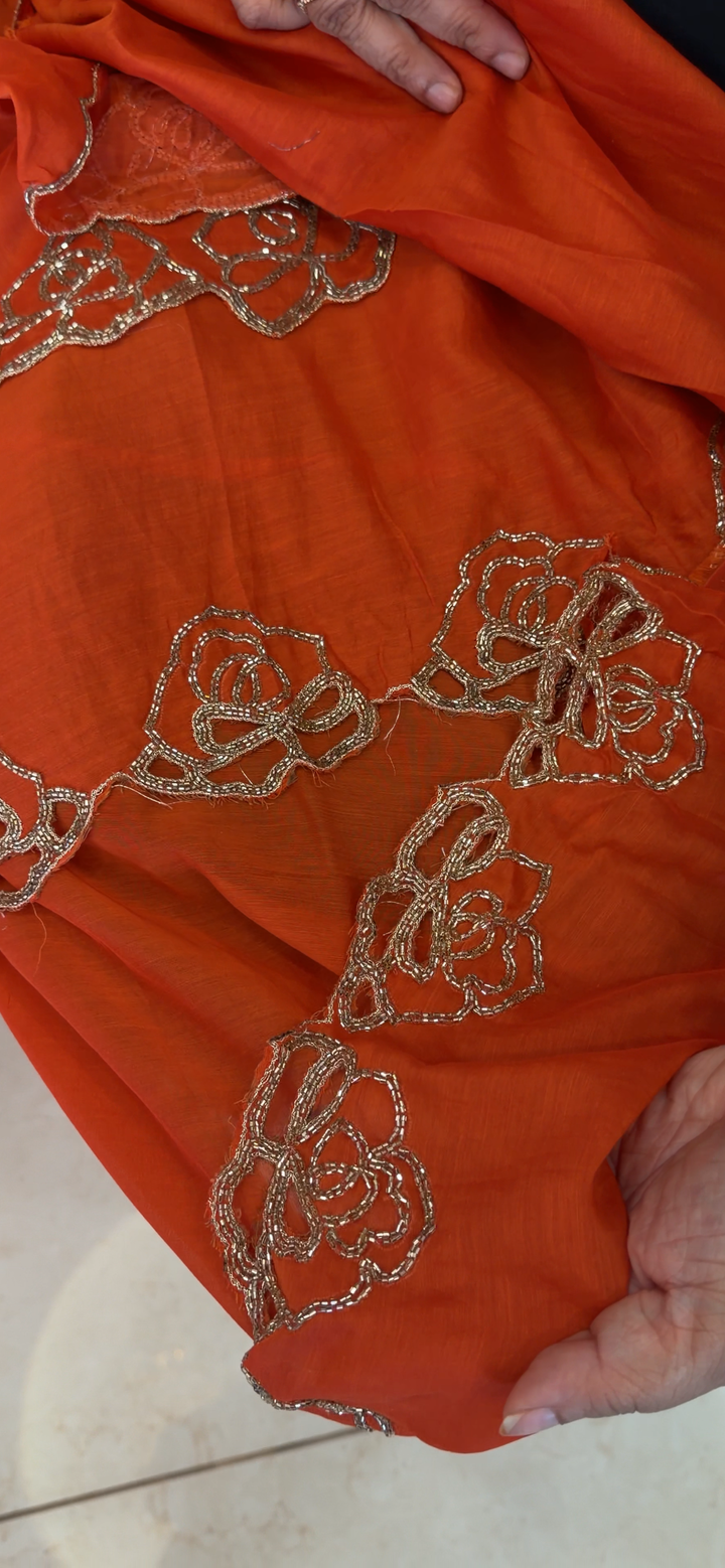 MUL CHANDERI UNSTITCHED SALWAR SUITS - NUWA - 2253