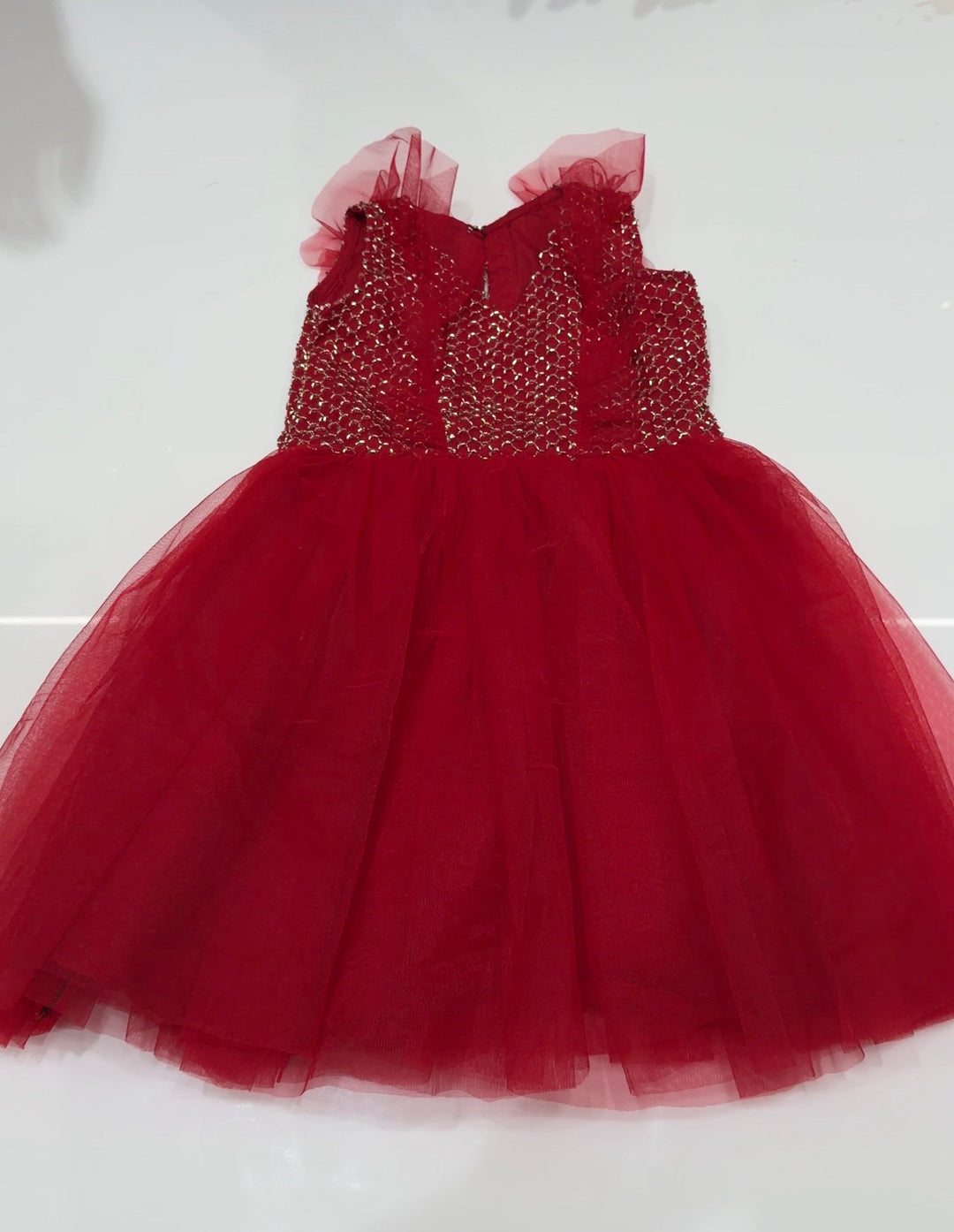 IN-HOUSE HANDWORKED KIDS FROCKS - NUWA - 1582