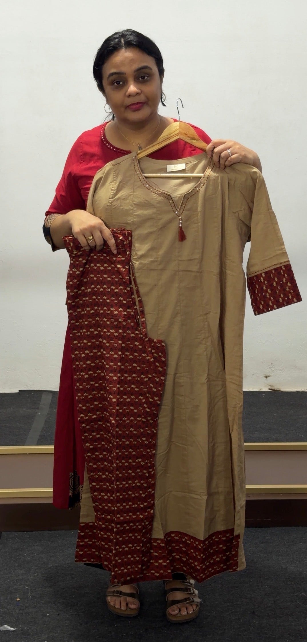 ANARKALI TOP AND BOTTOM - NUWA - 2536