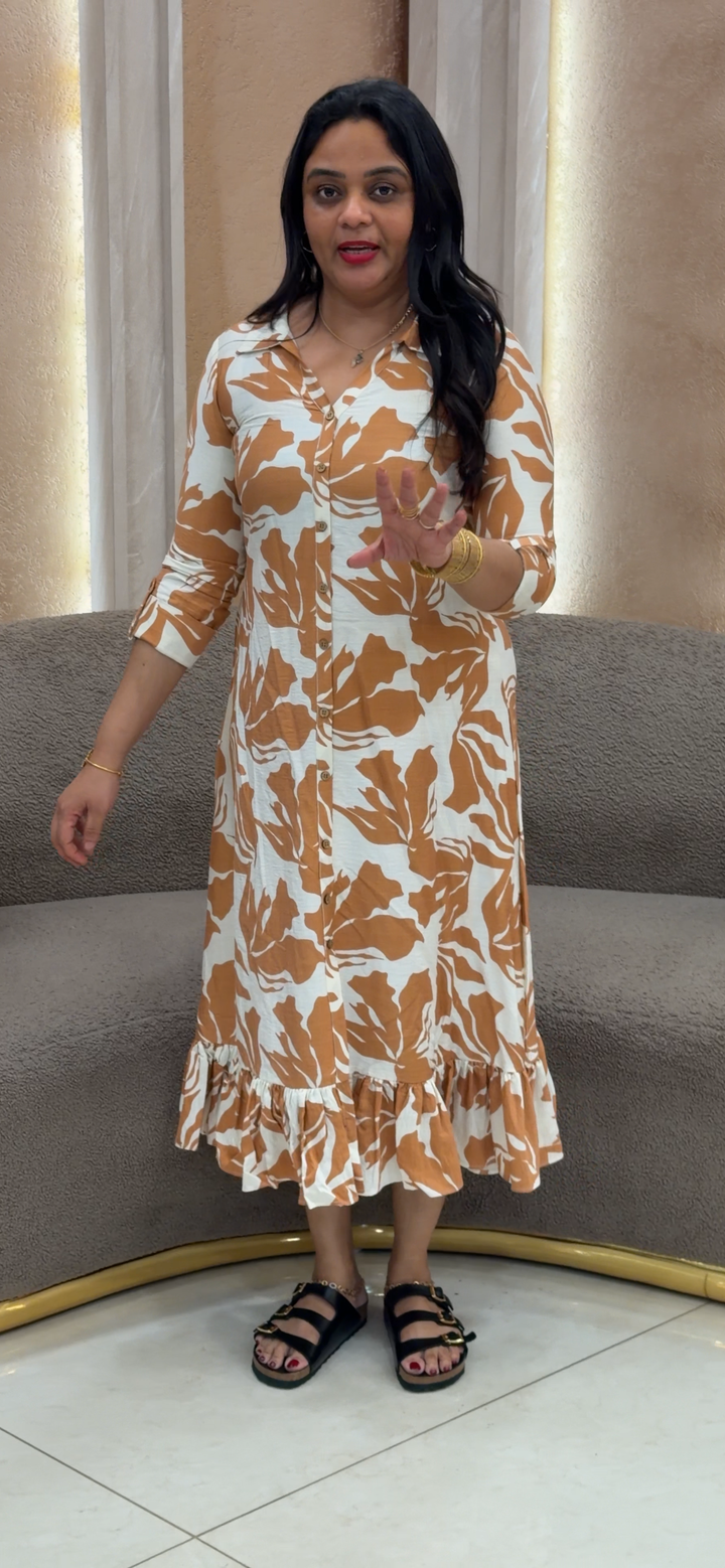 IN-HOUSE PRINTED LONG TOPS - NUWA - 1627