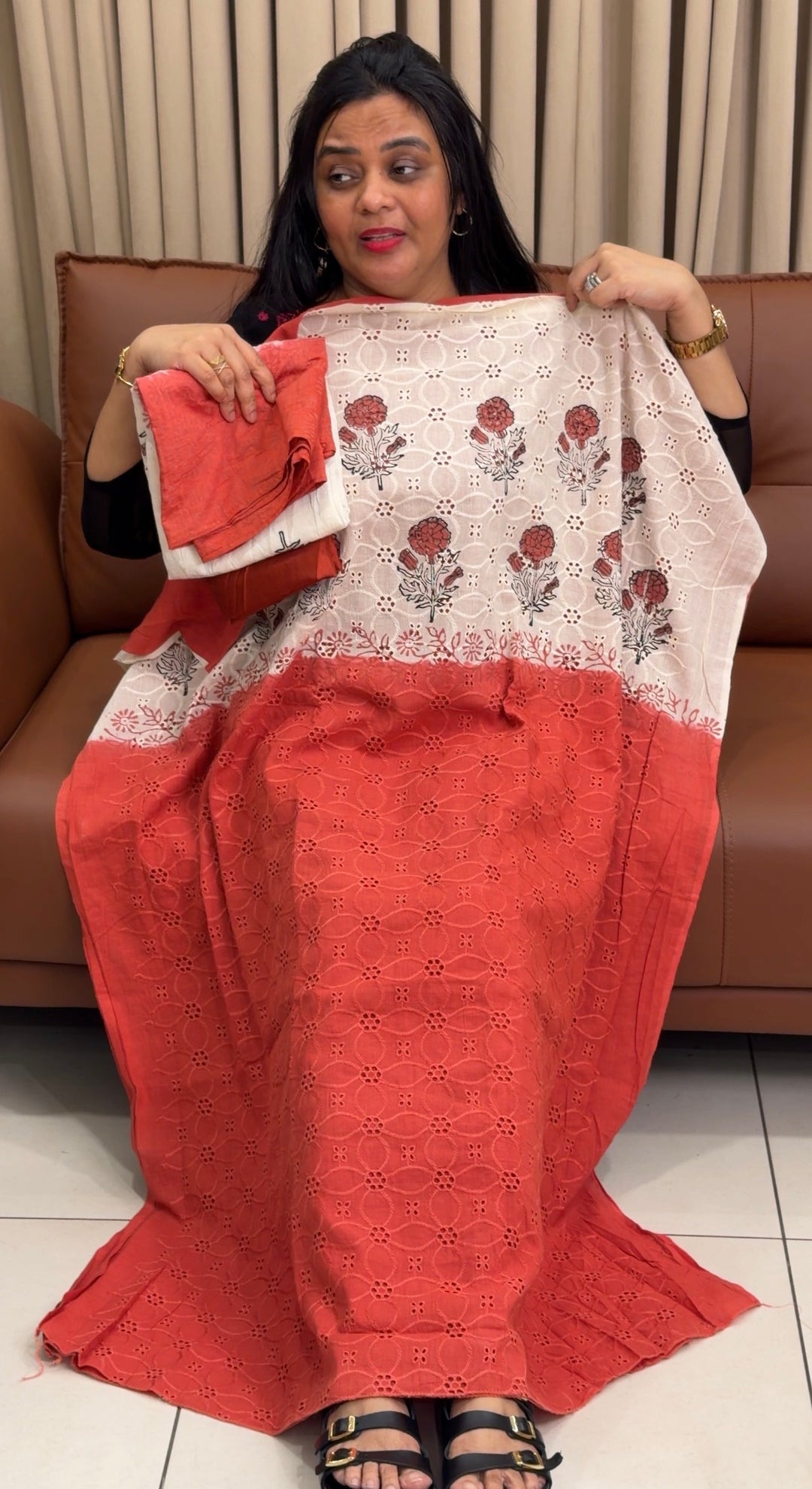 HAKOBA COTTON UNTITCHED SALWAR SUITS - NUWA-1943