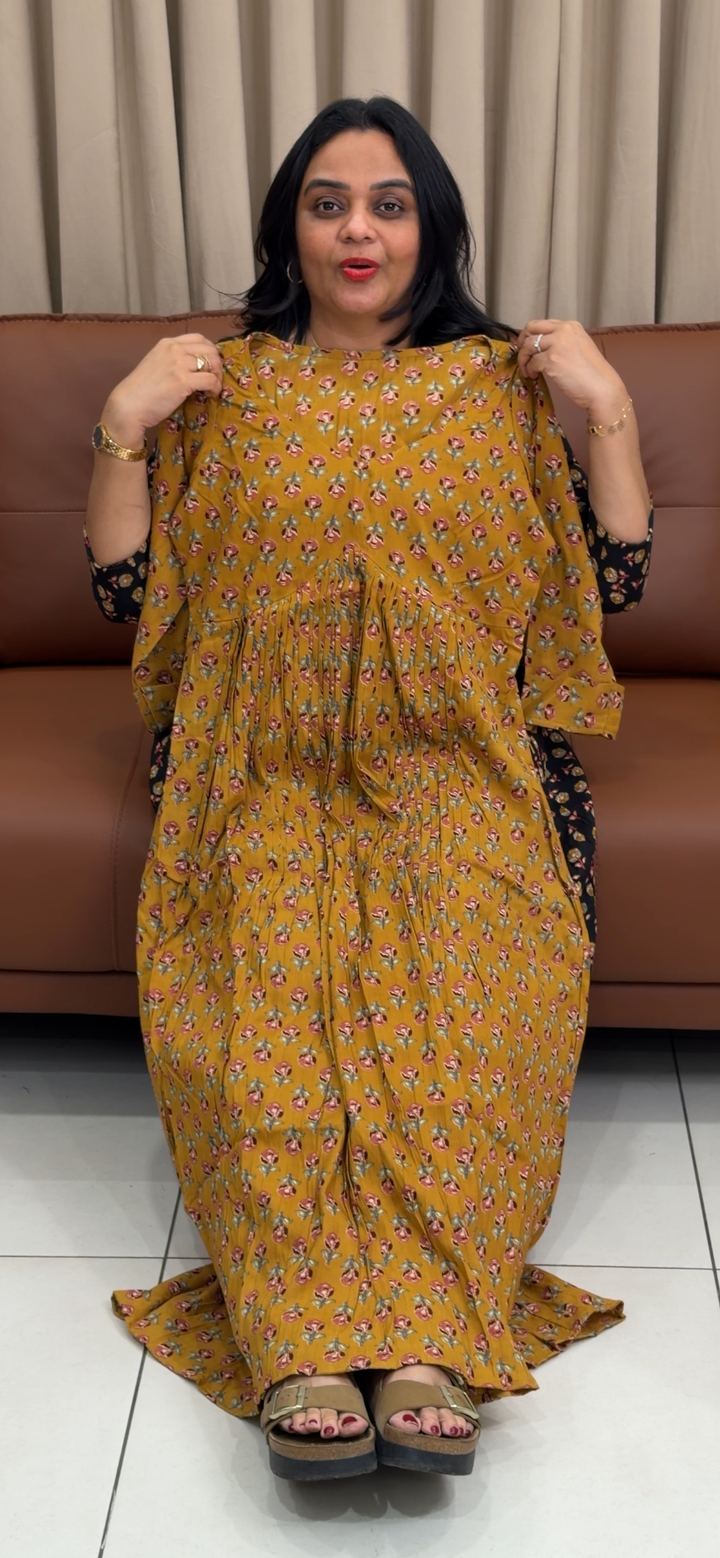 PRINTED COTTON ALIYA CUT TOPS - NUWA - 1348